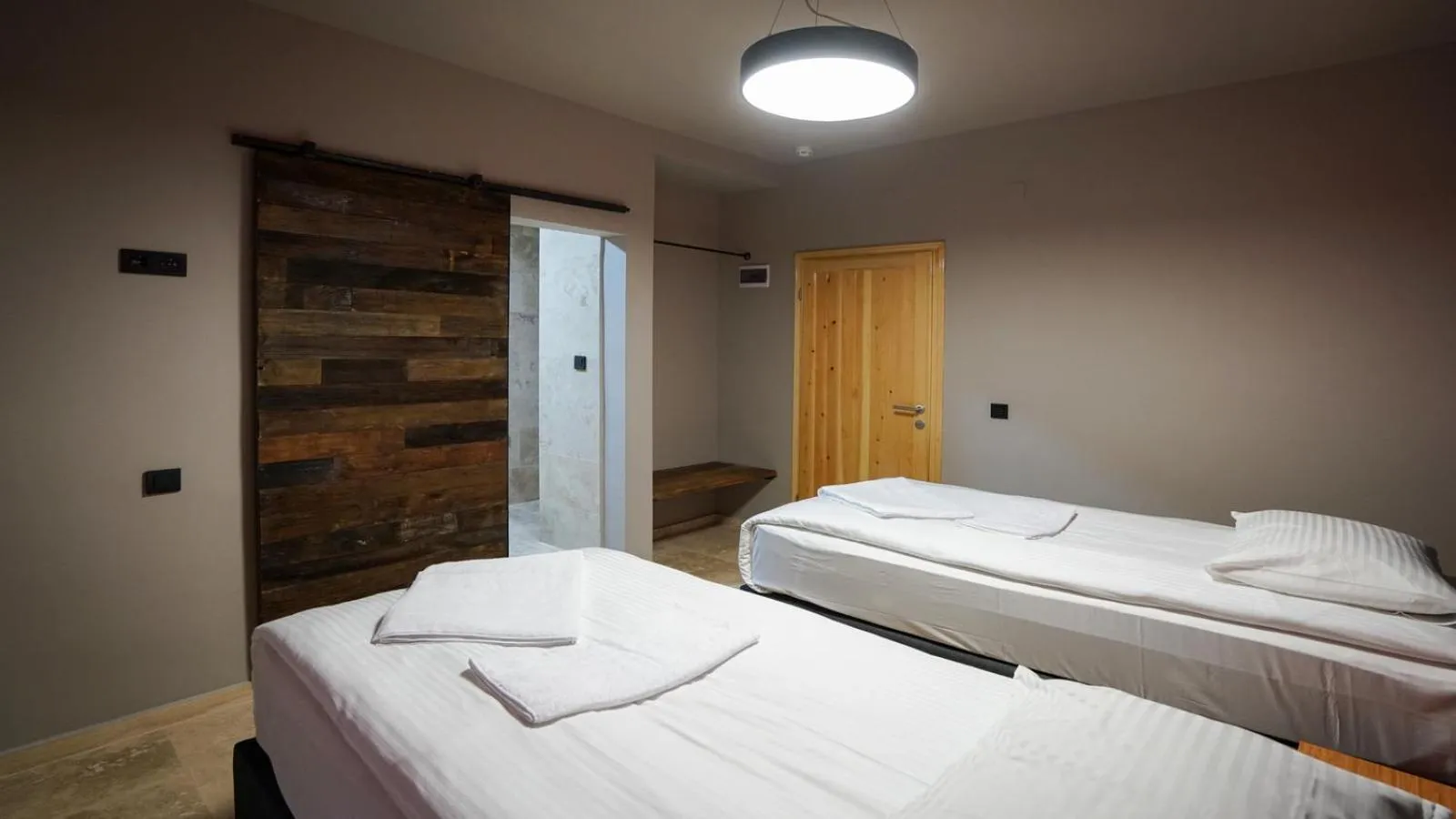 Bed in Adventure Inn Cappadocia