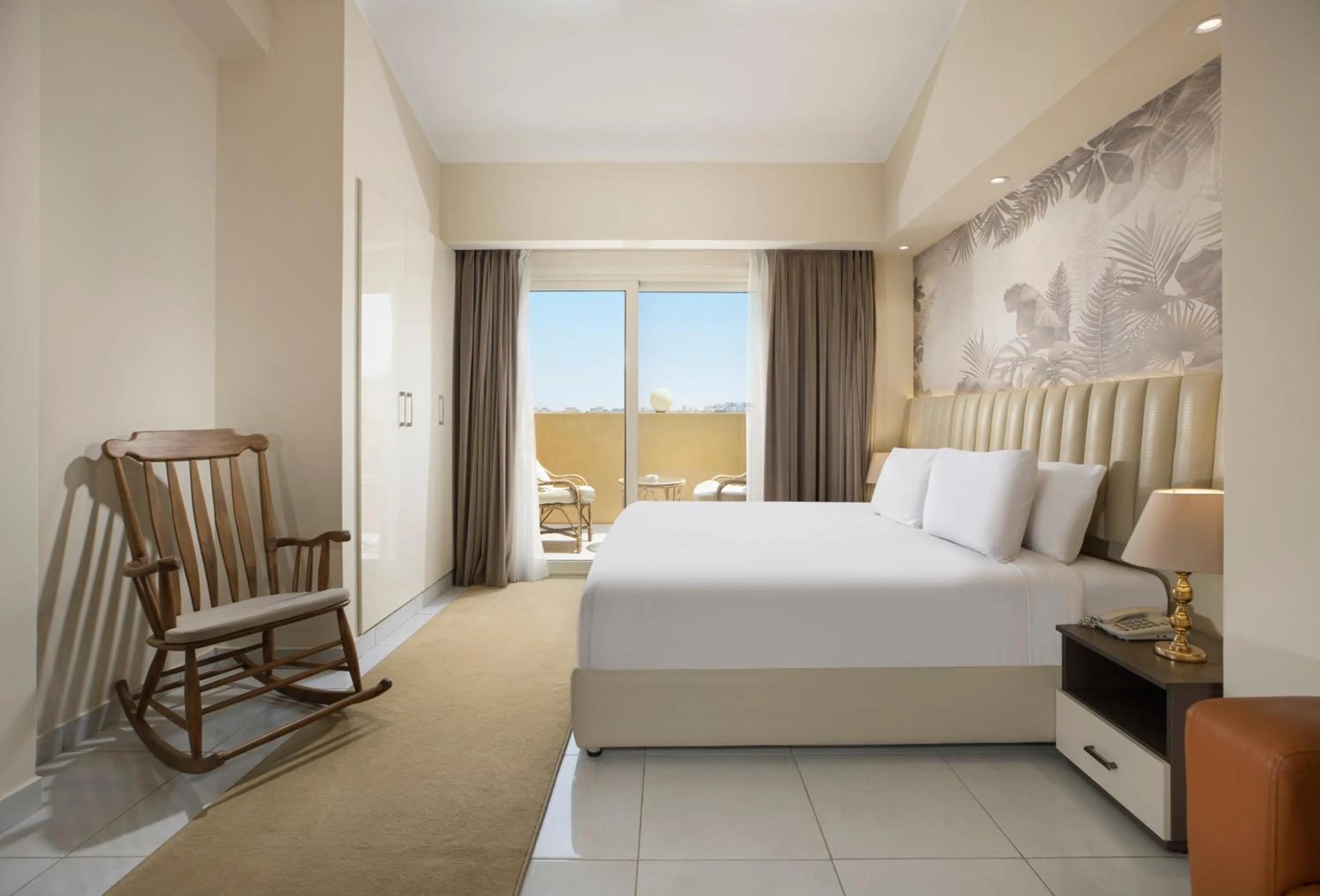 Bed in Vibotel Residence Hotel Apartments