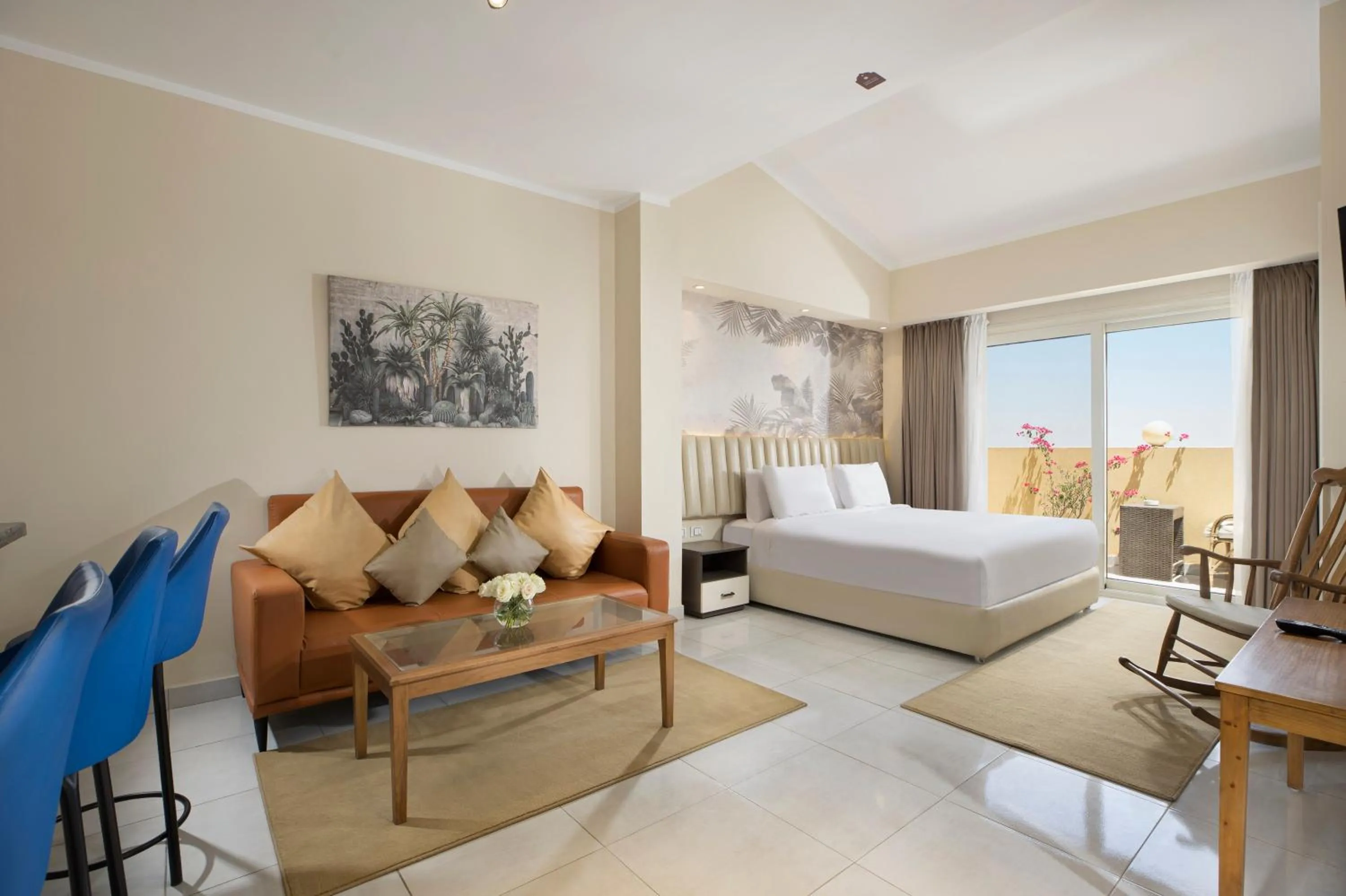 Bed in Vibotel Residence Hotel Apartments