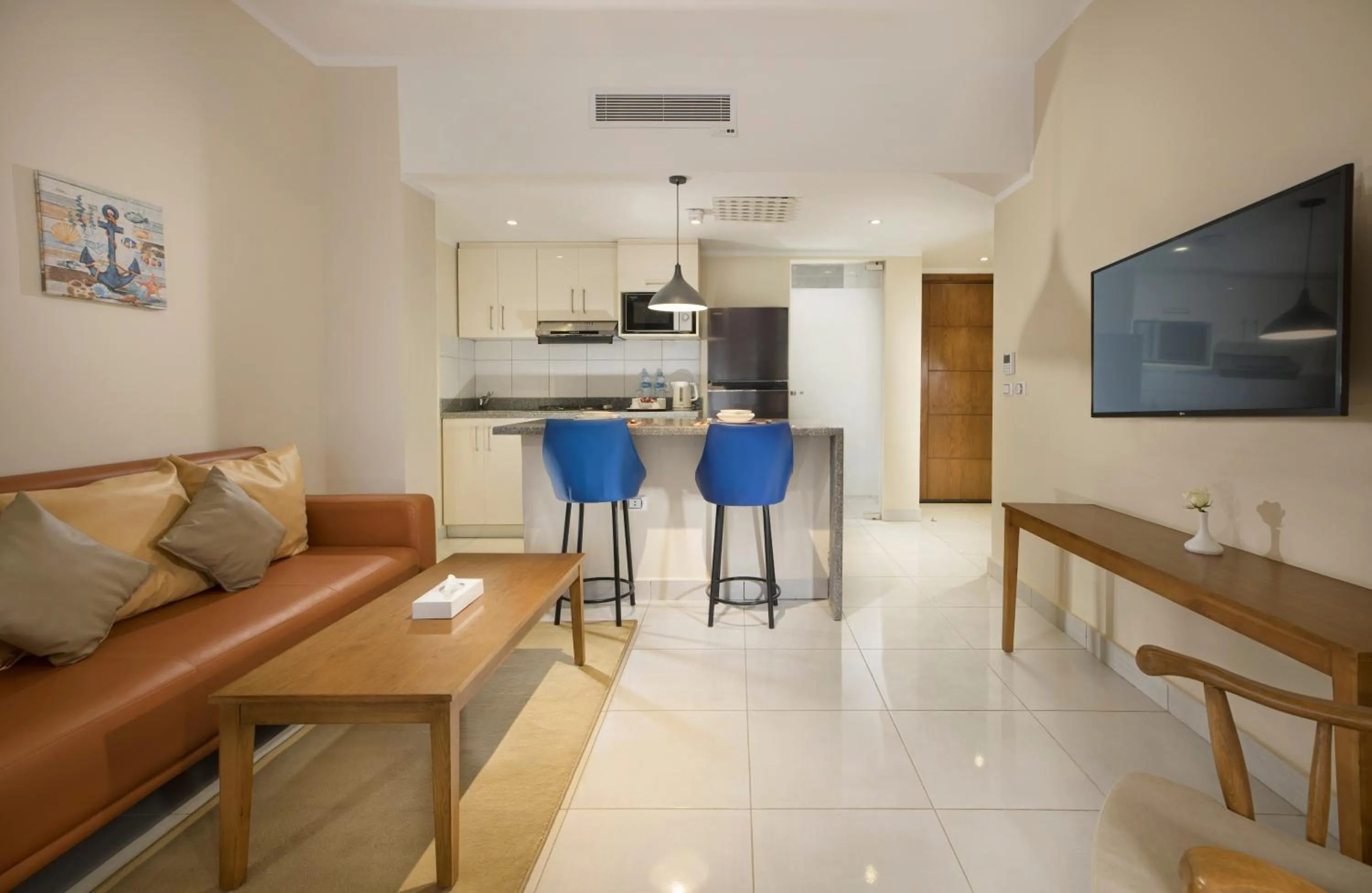 Kitchen or kitchenette in Vibotel Residence Hotel Apartments