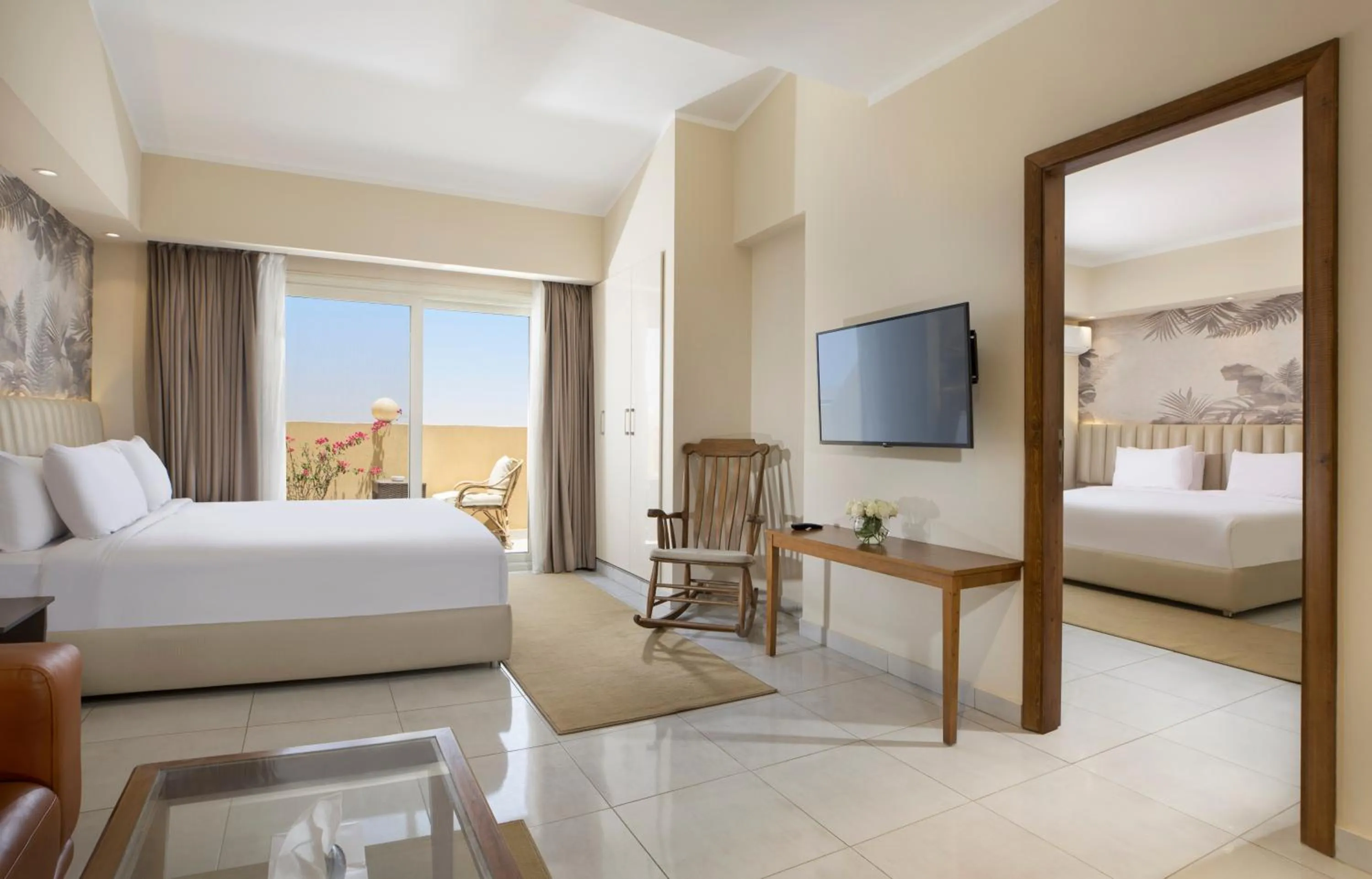 Bed in Vibotel Residence Hotel Apartments