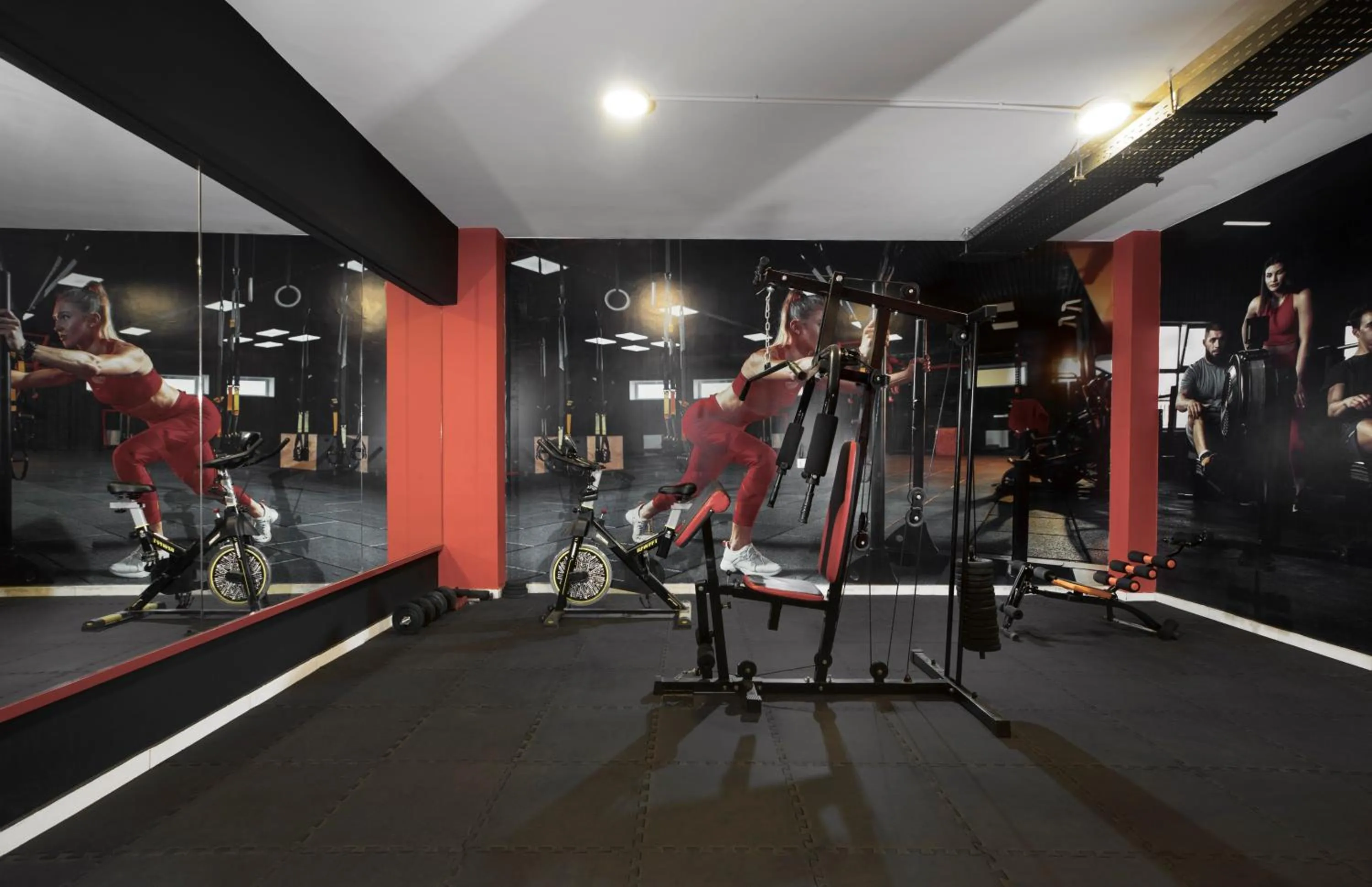 Fitness centre/facilities in Vibotel Residence Hotel Apartments
