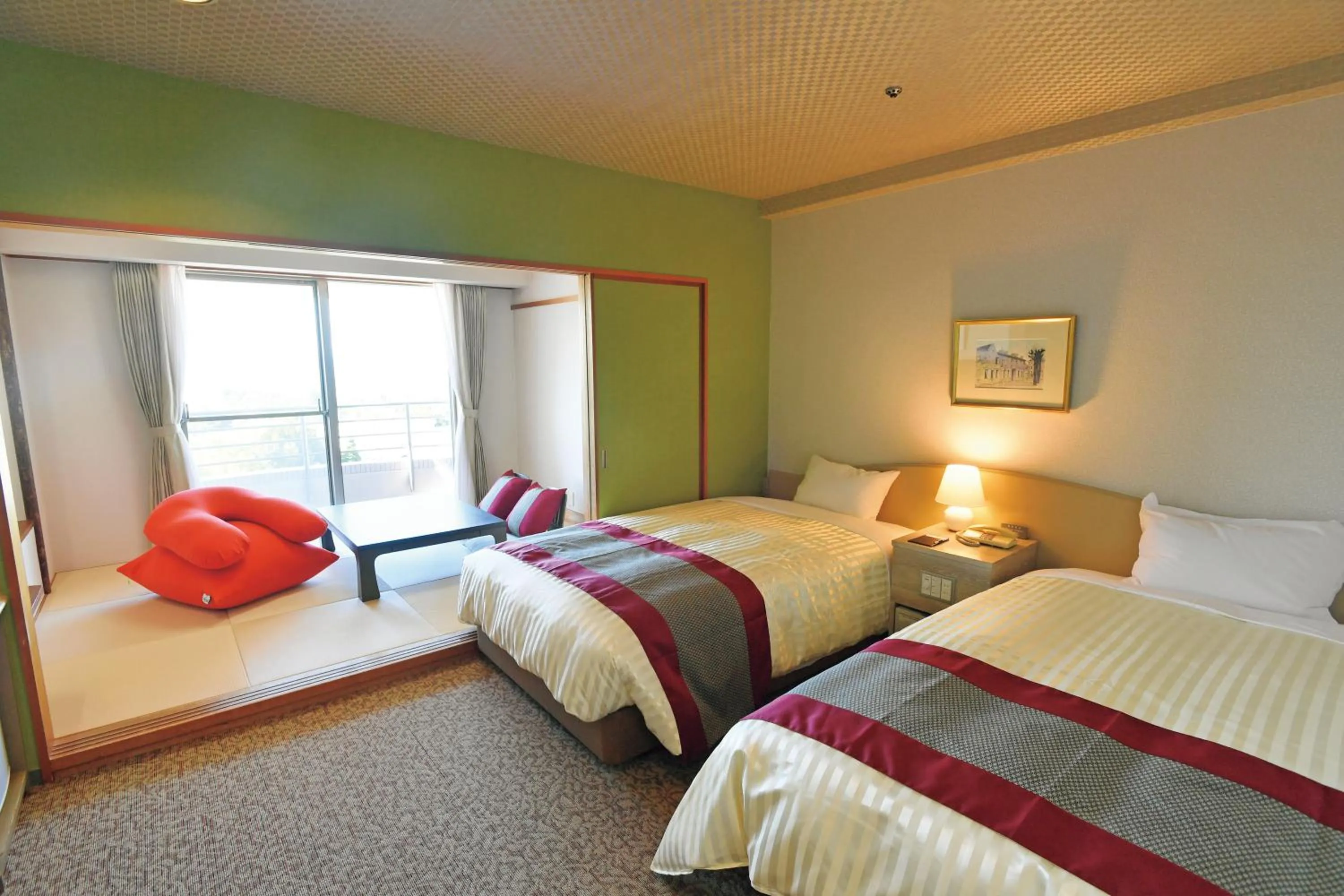 Bed in The Gran Resort Princess Arima