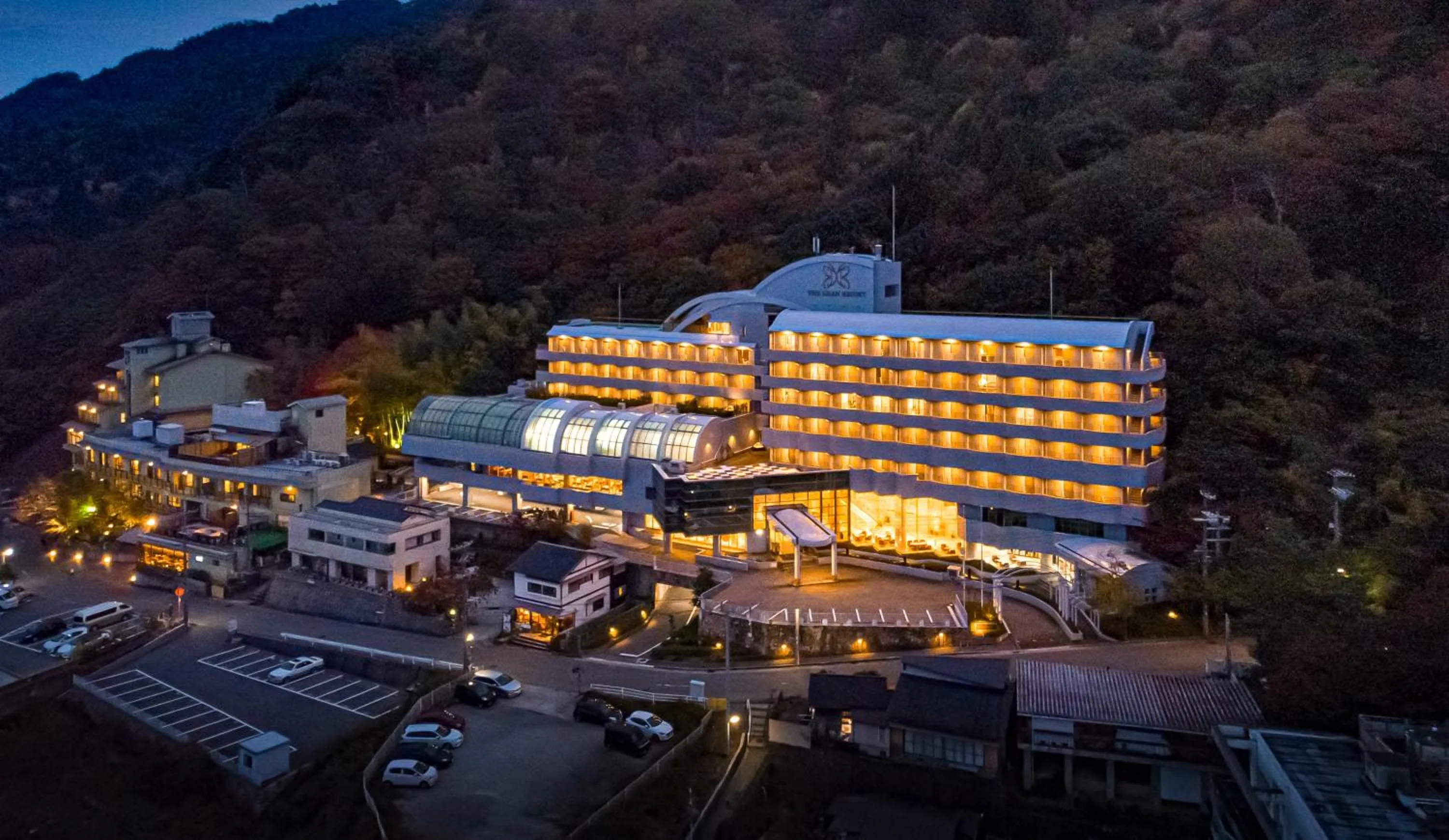 Facade/entrance in The Gran Resort Princess Arima