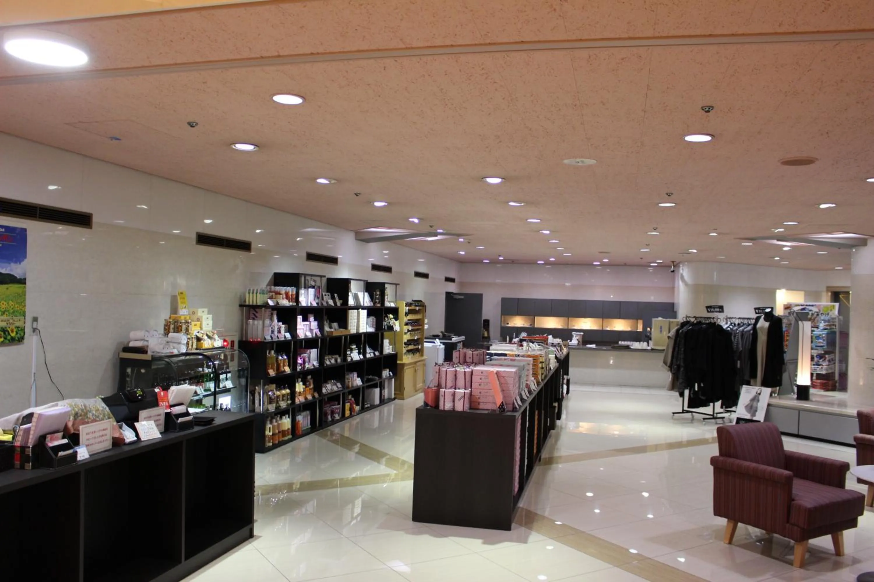 On-site shops in The Gran Resort Princess Arima