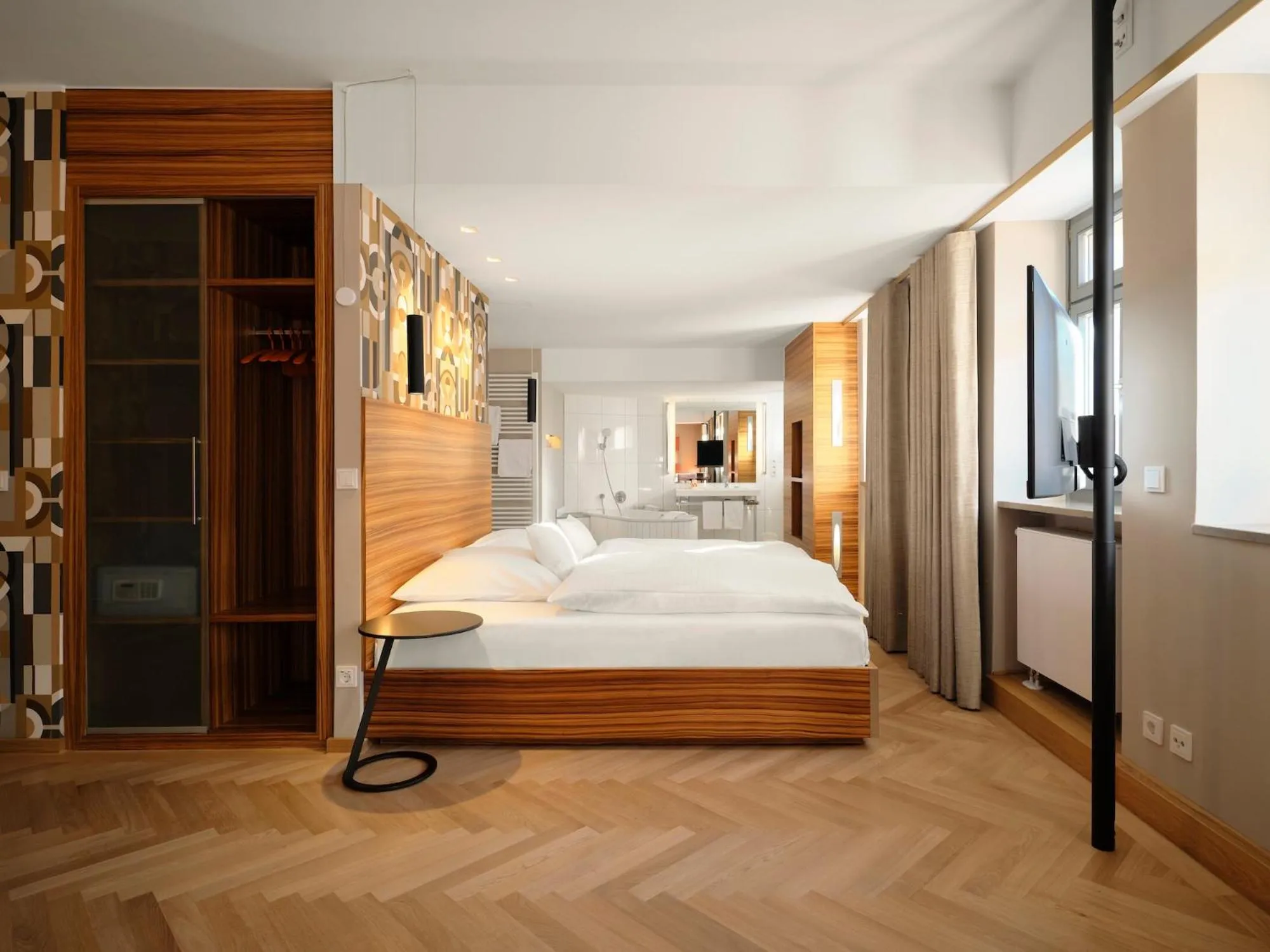 Bed in Hotel VICTORIA Nürnberg