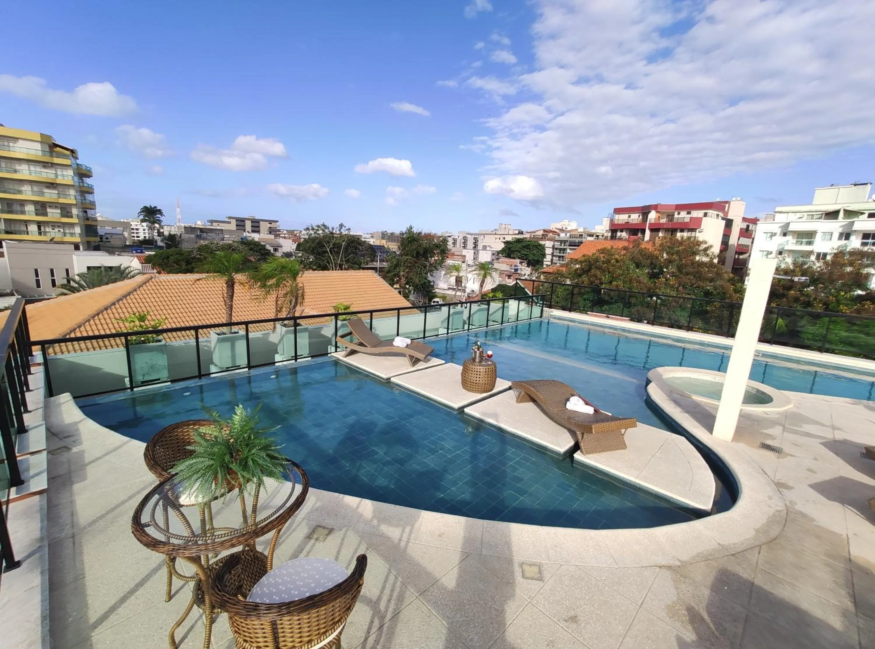 Pool view in Nova Onda Hotel