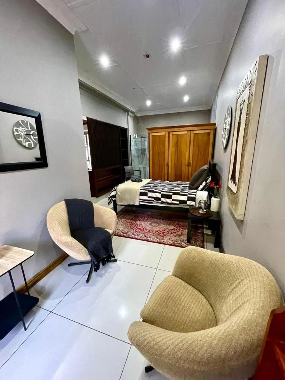 Bed in Potch Manor Guest House