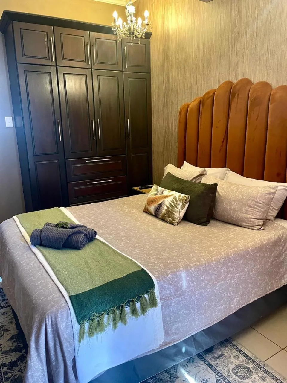 Bed in Potch Manor Guest House