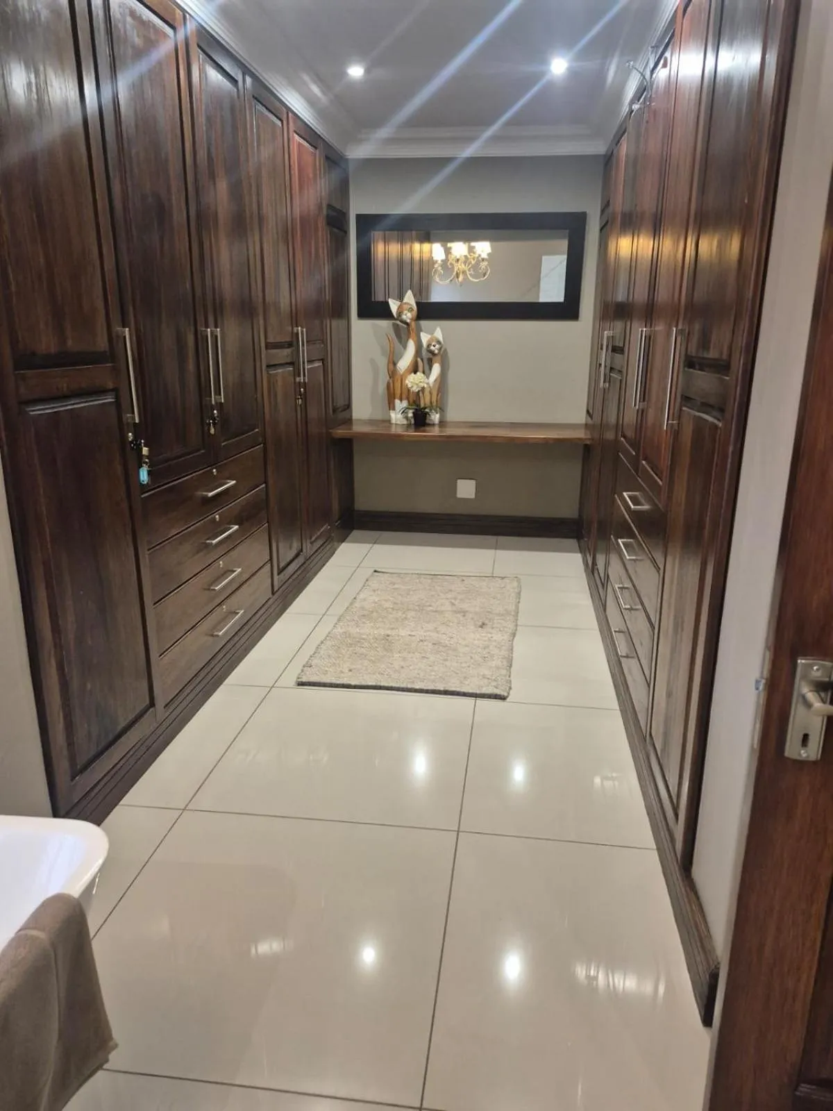 Decorative detail in Potch Manor Guest House