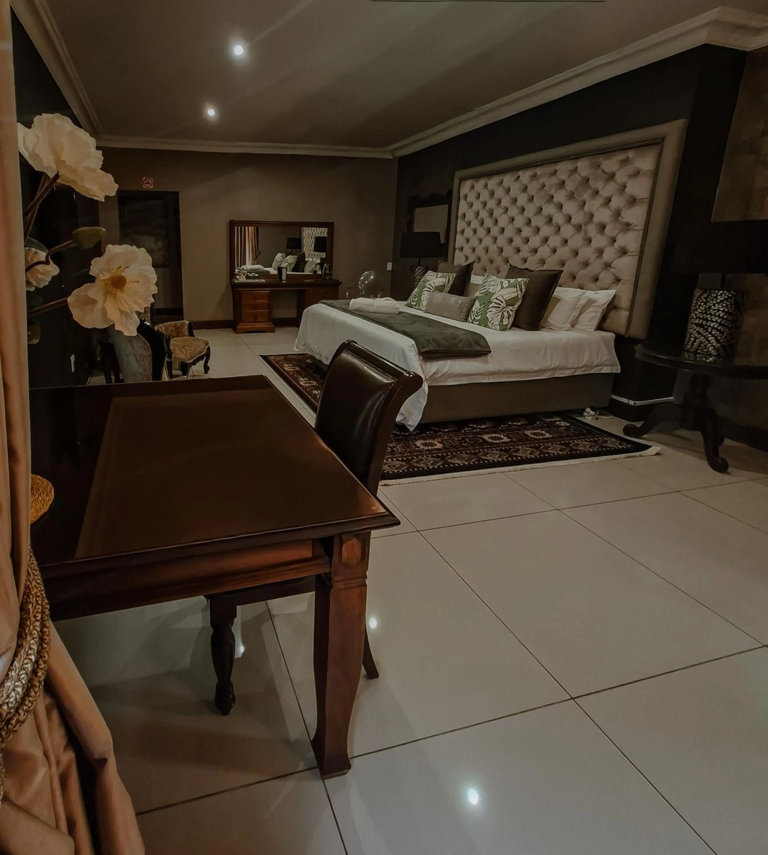 Bed in Potch Manor Guest House