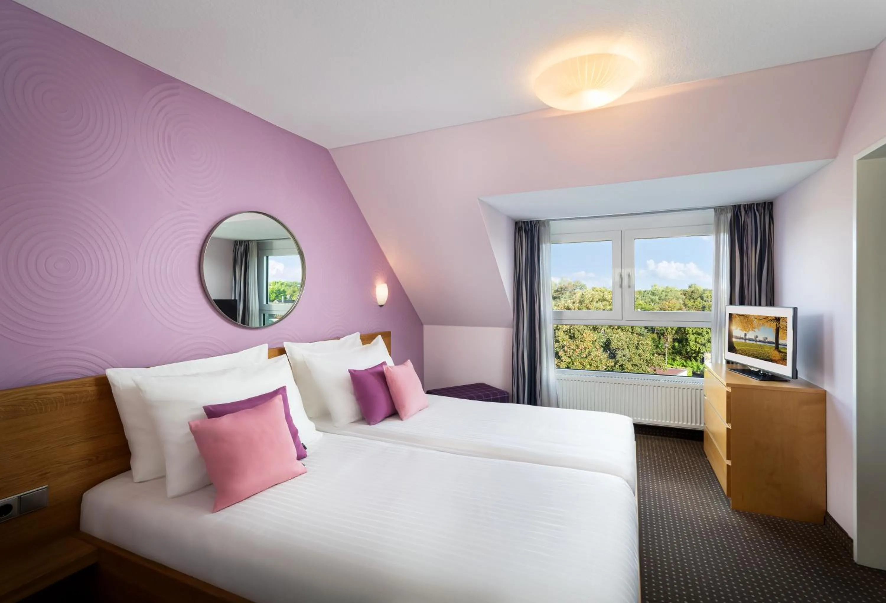 Bed in Hotel Uhu Garni - Superior