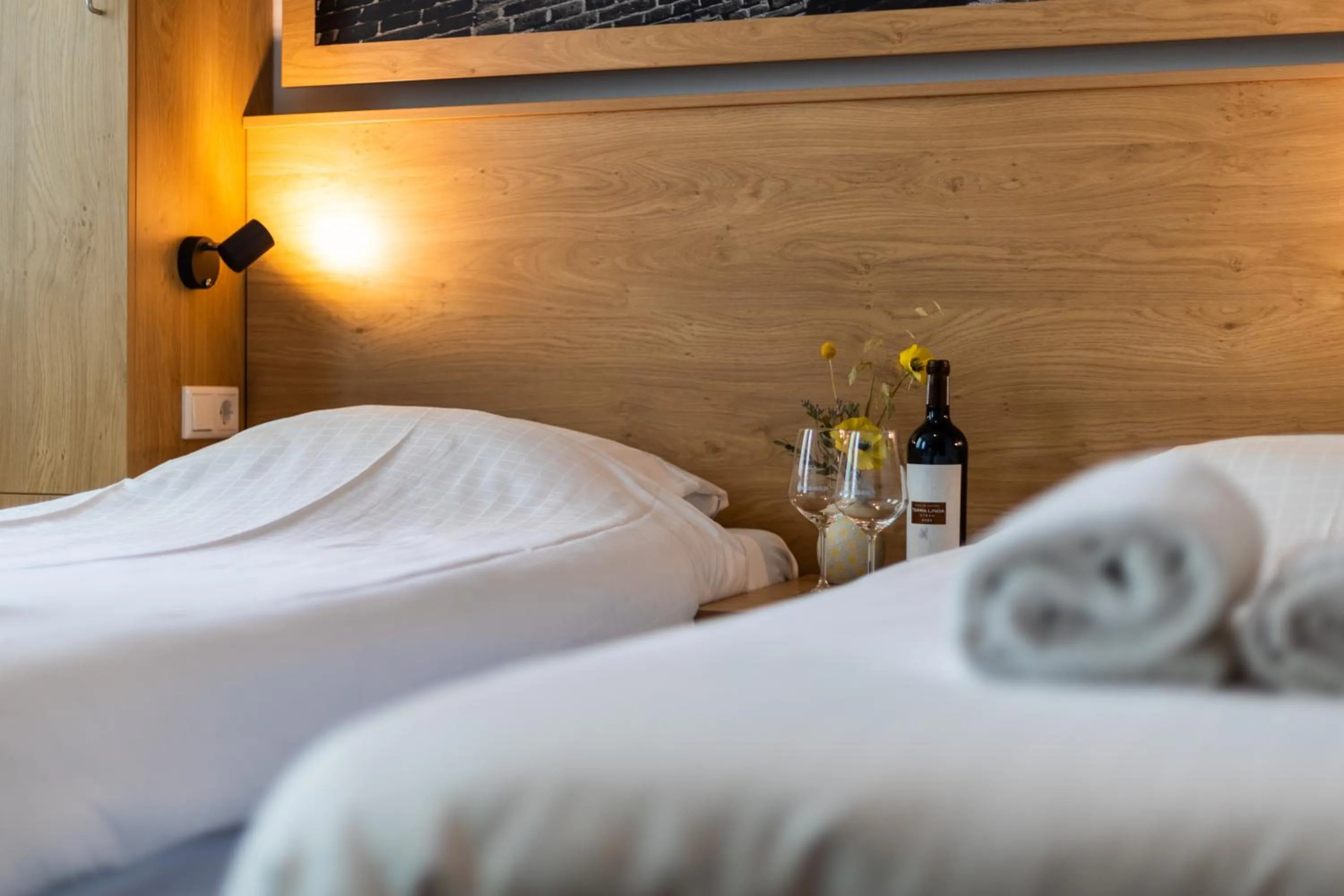 Bedroom, Bed in Hotel Hulsman