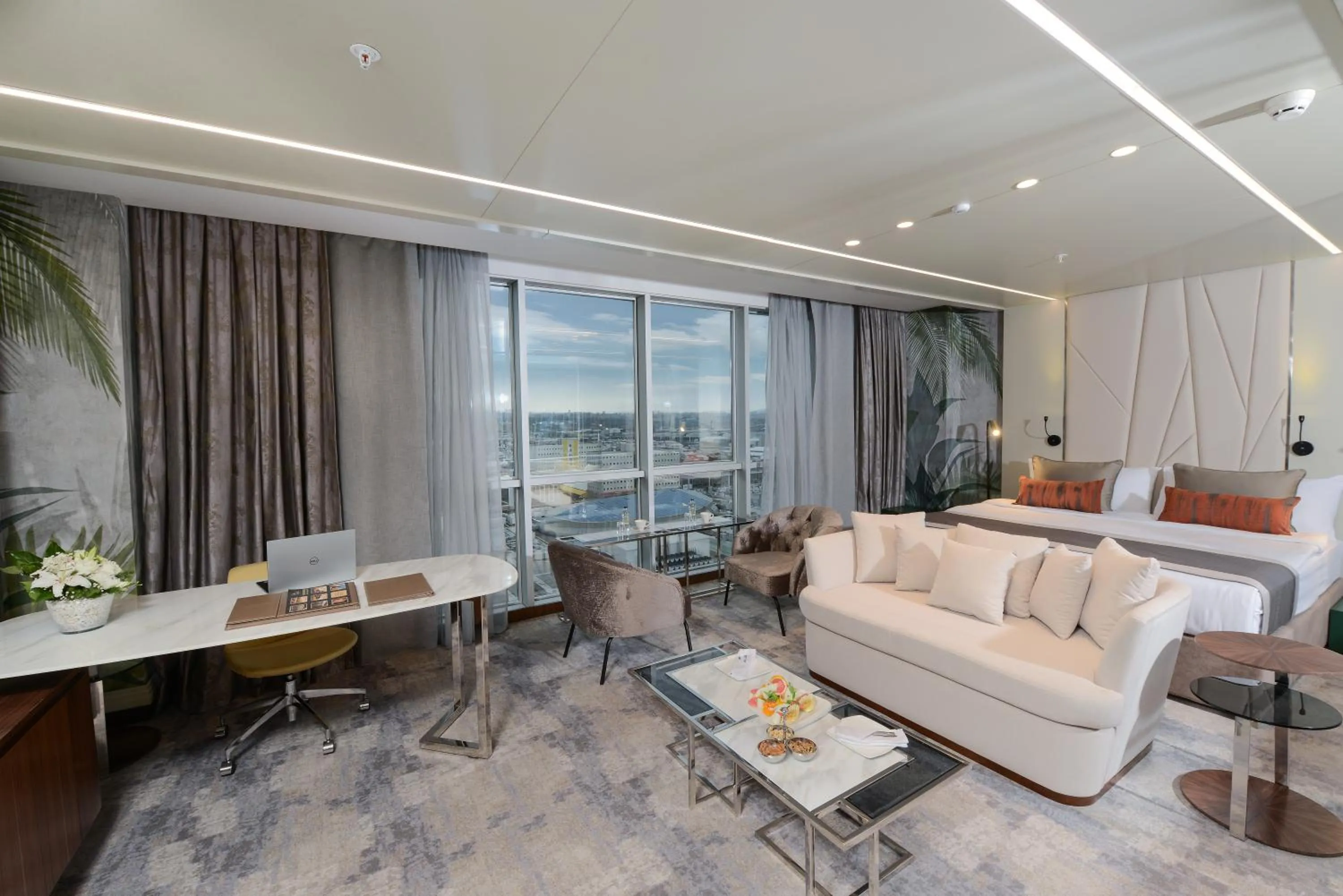 Seating area in Ankara Alegria Business Hotel