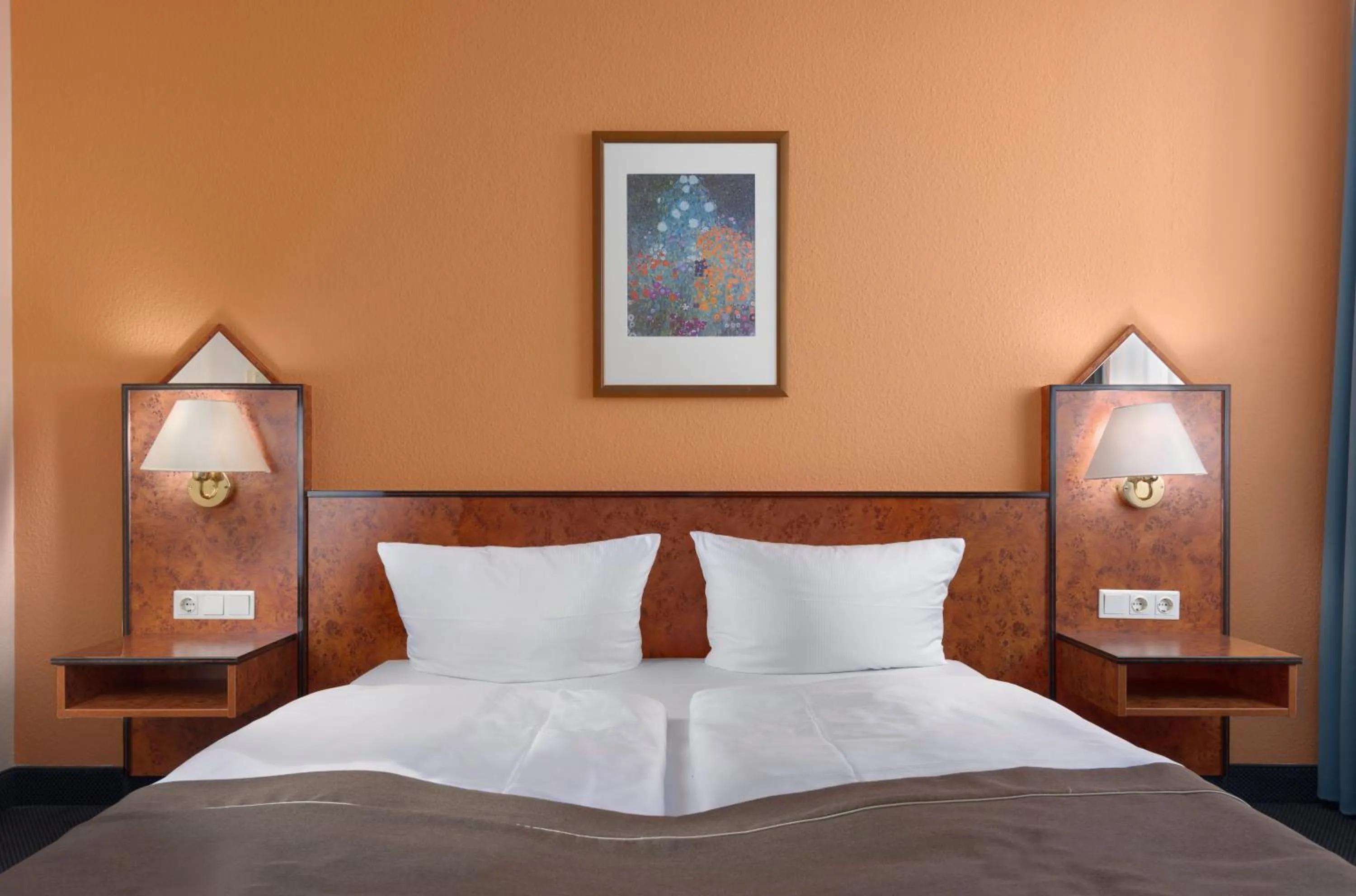 Bed in Trip Inn Hotel Minerva Frankfurt