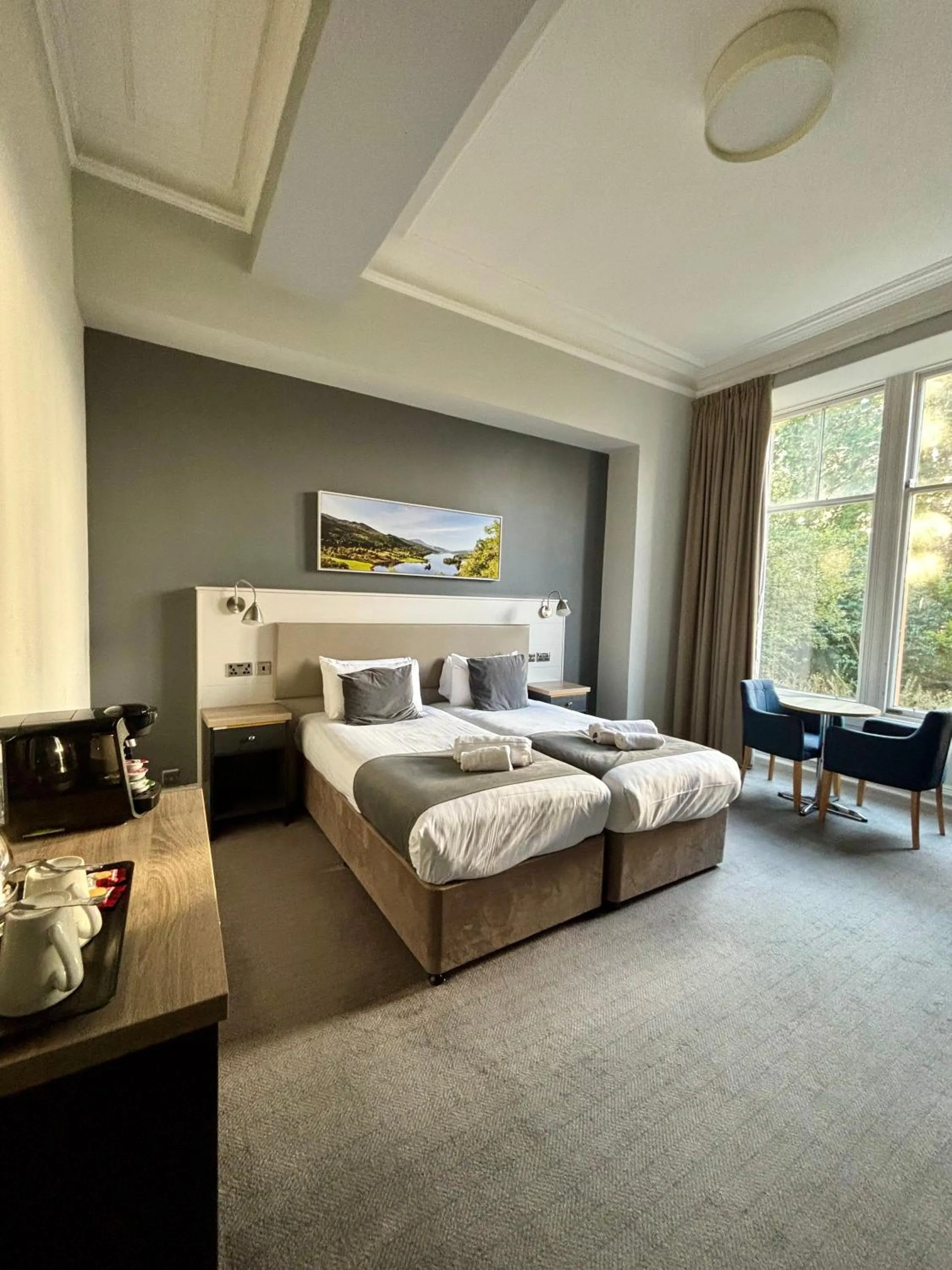 Bedroom, Bed in The Pitlochry Hydro Hotel