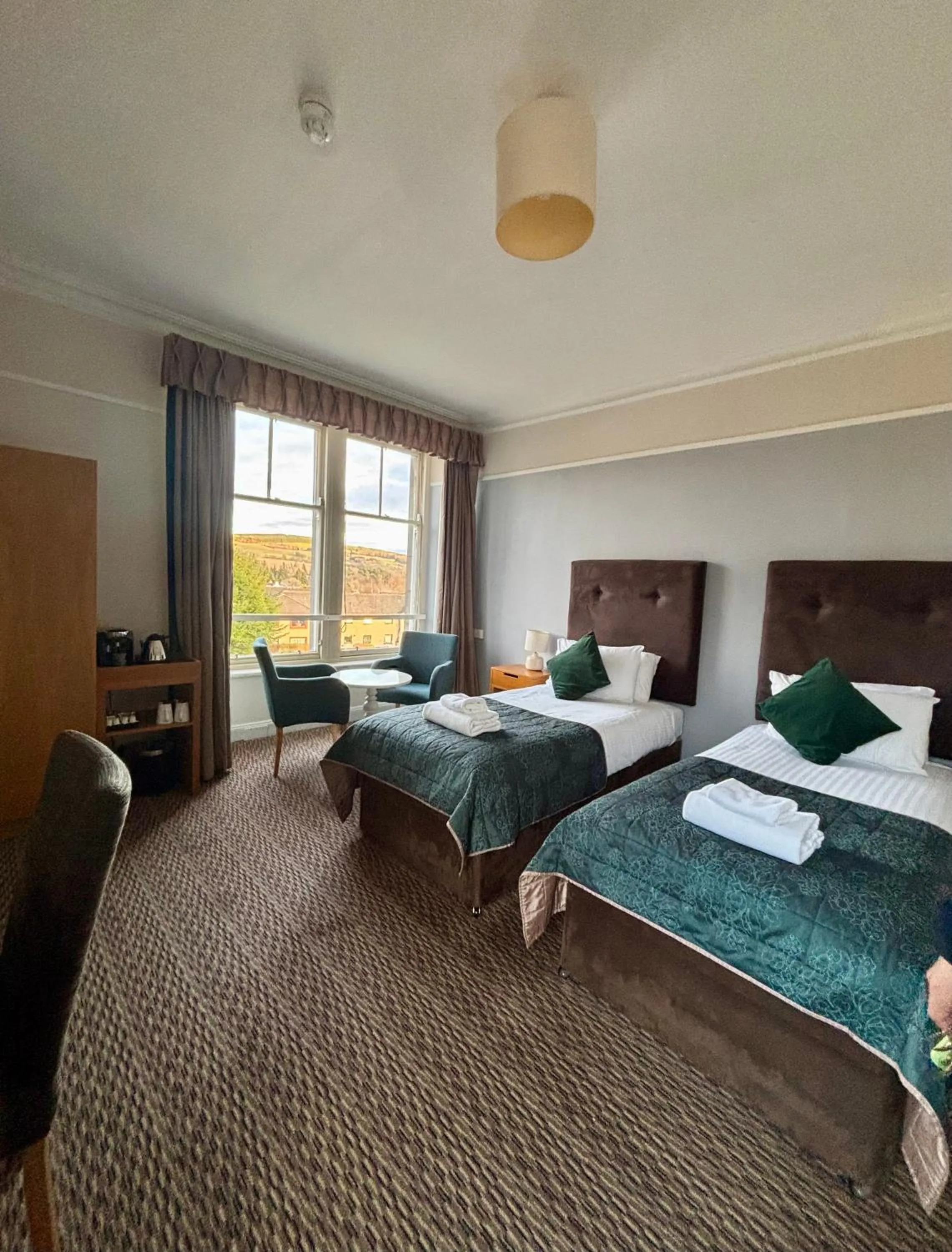 Bedroom, Bed in The Pitlochry Hydro Hotel