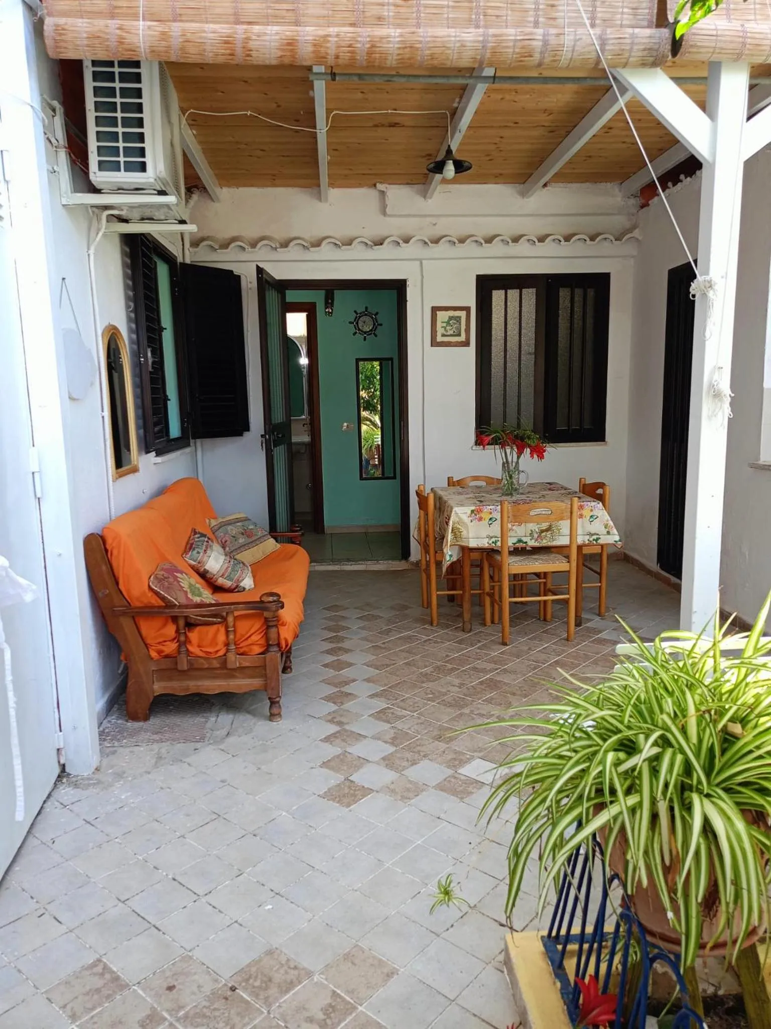 Patio in B&B Leonida