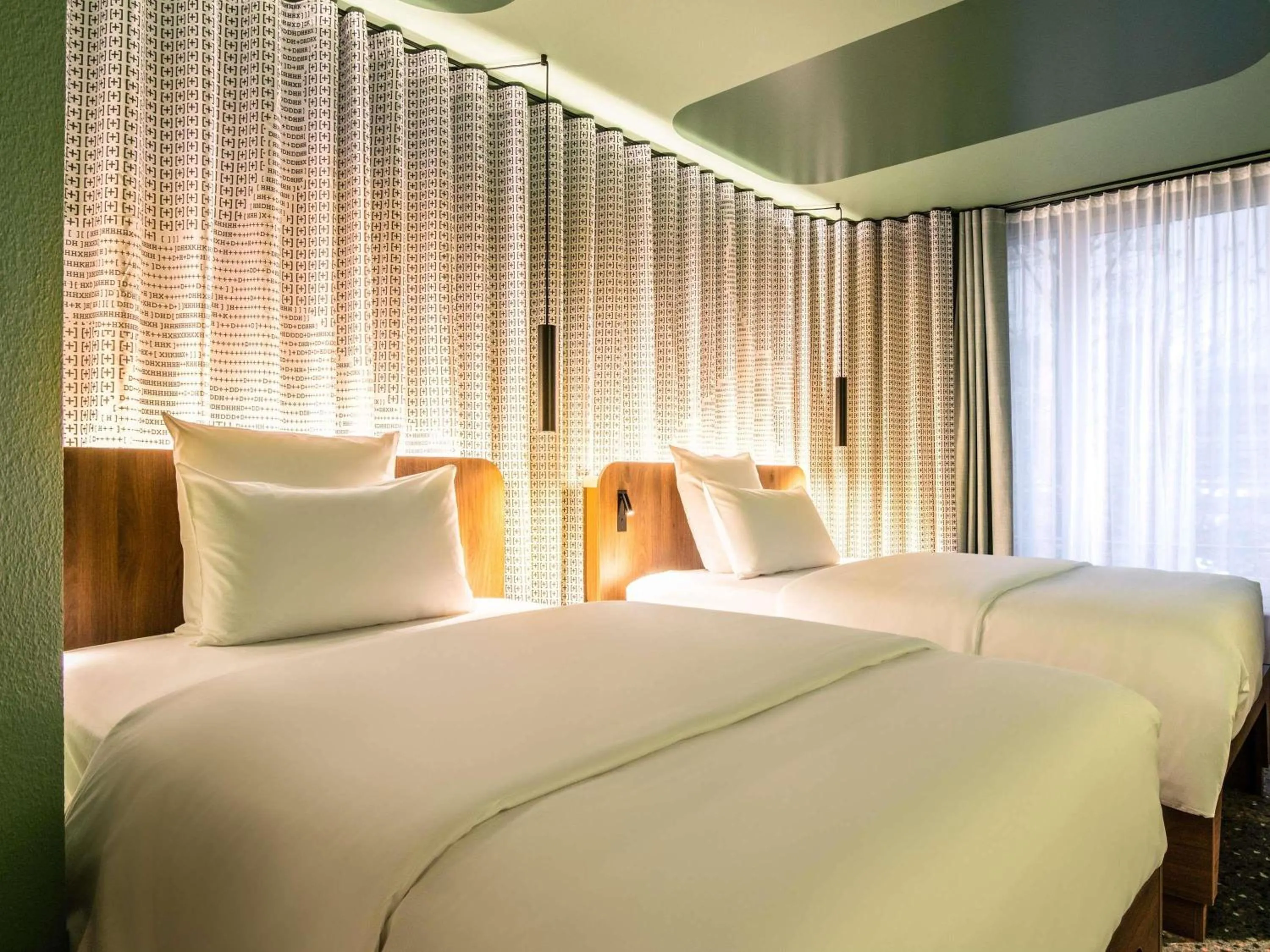 Bedroom, Bed in TRIBE Düsseldorf