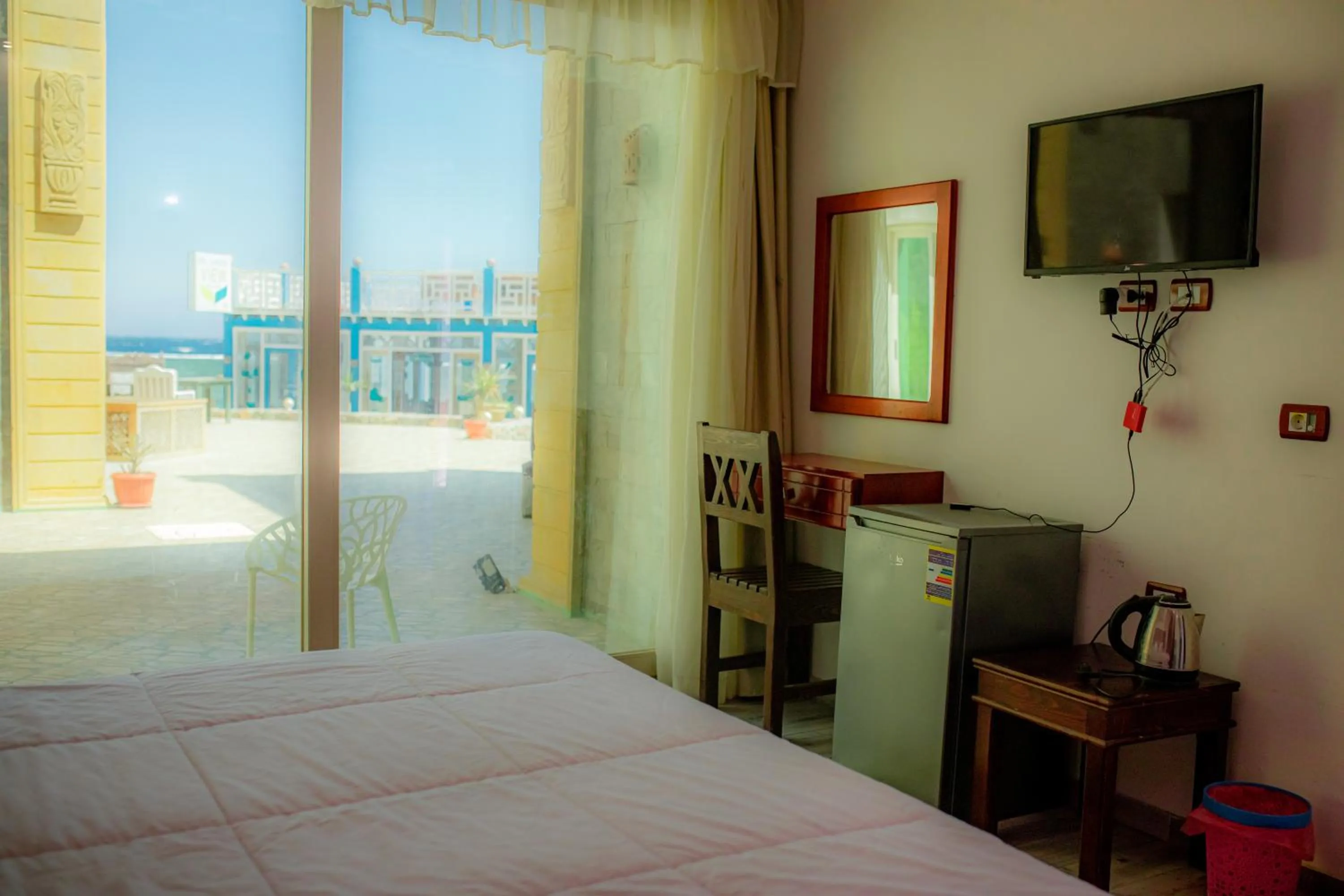 Bed in Diamond Dahab House