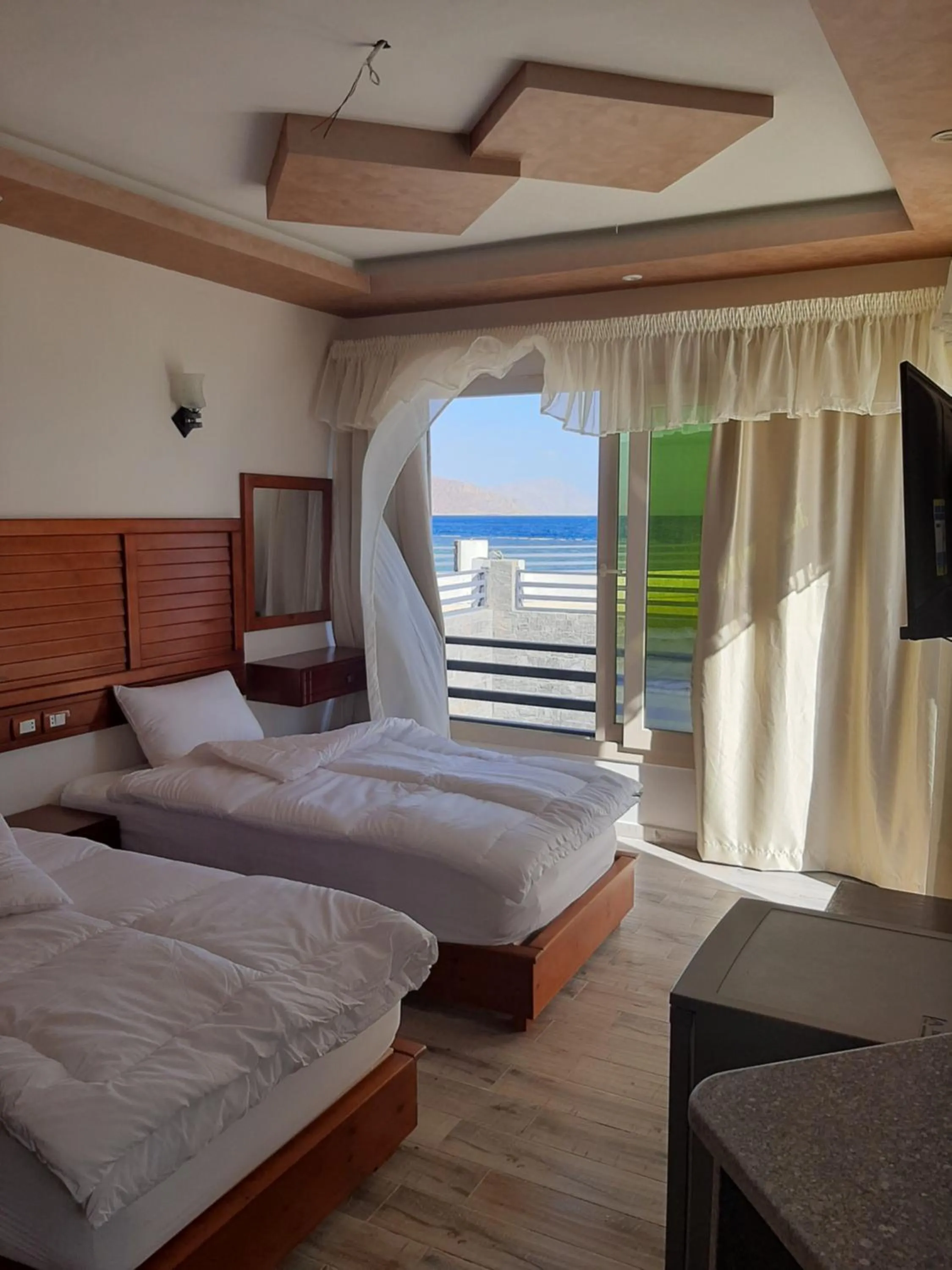 Bed in Diamond Dahab House