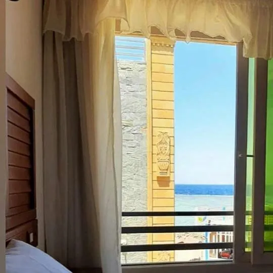 Bed in Diamond Dahab House