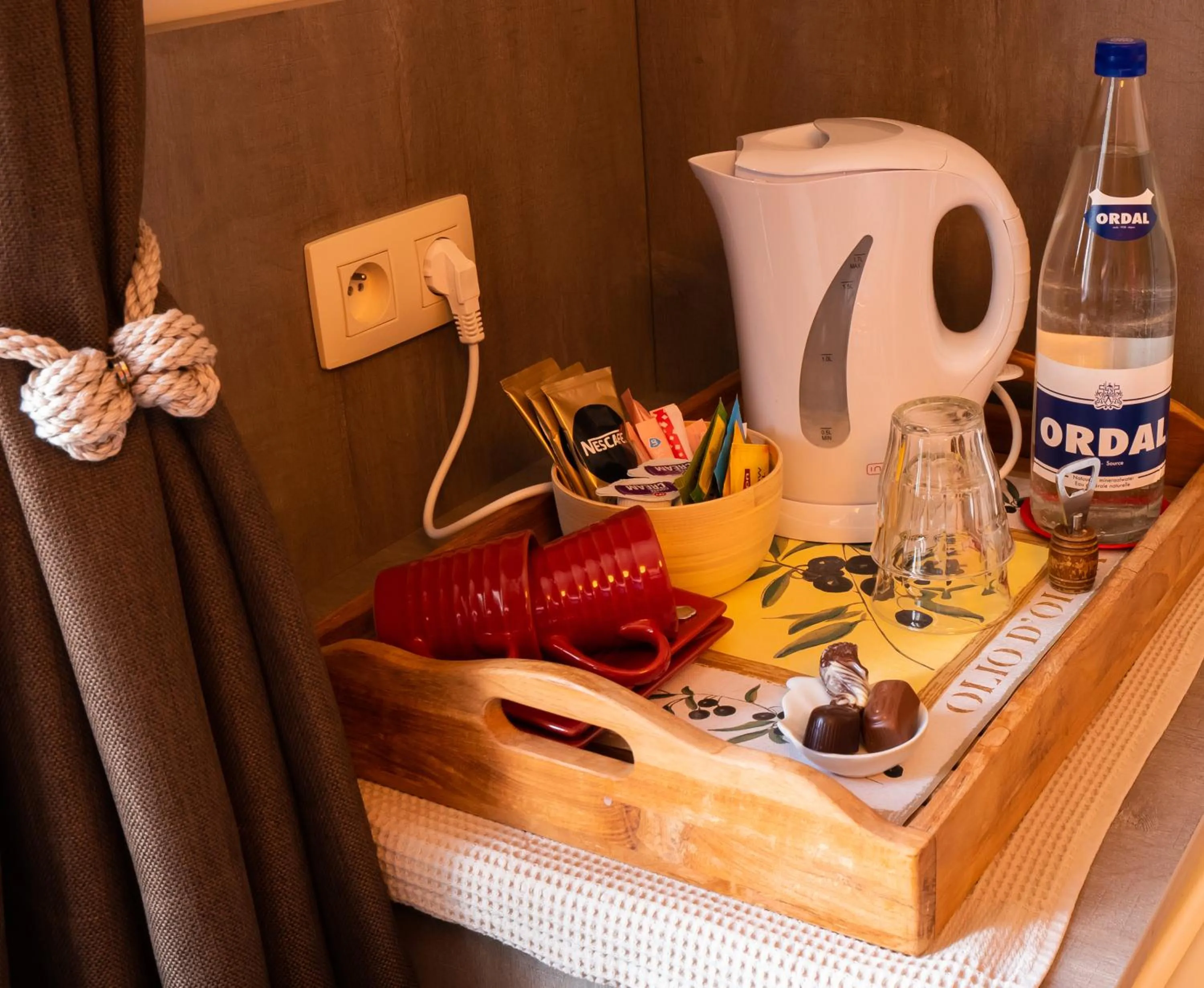 Coffee/tea facilities in B&B OLEN