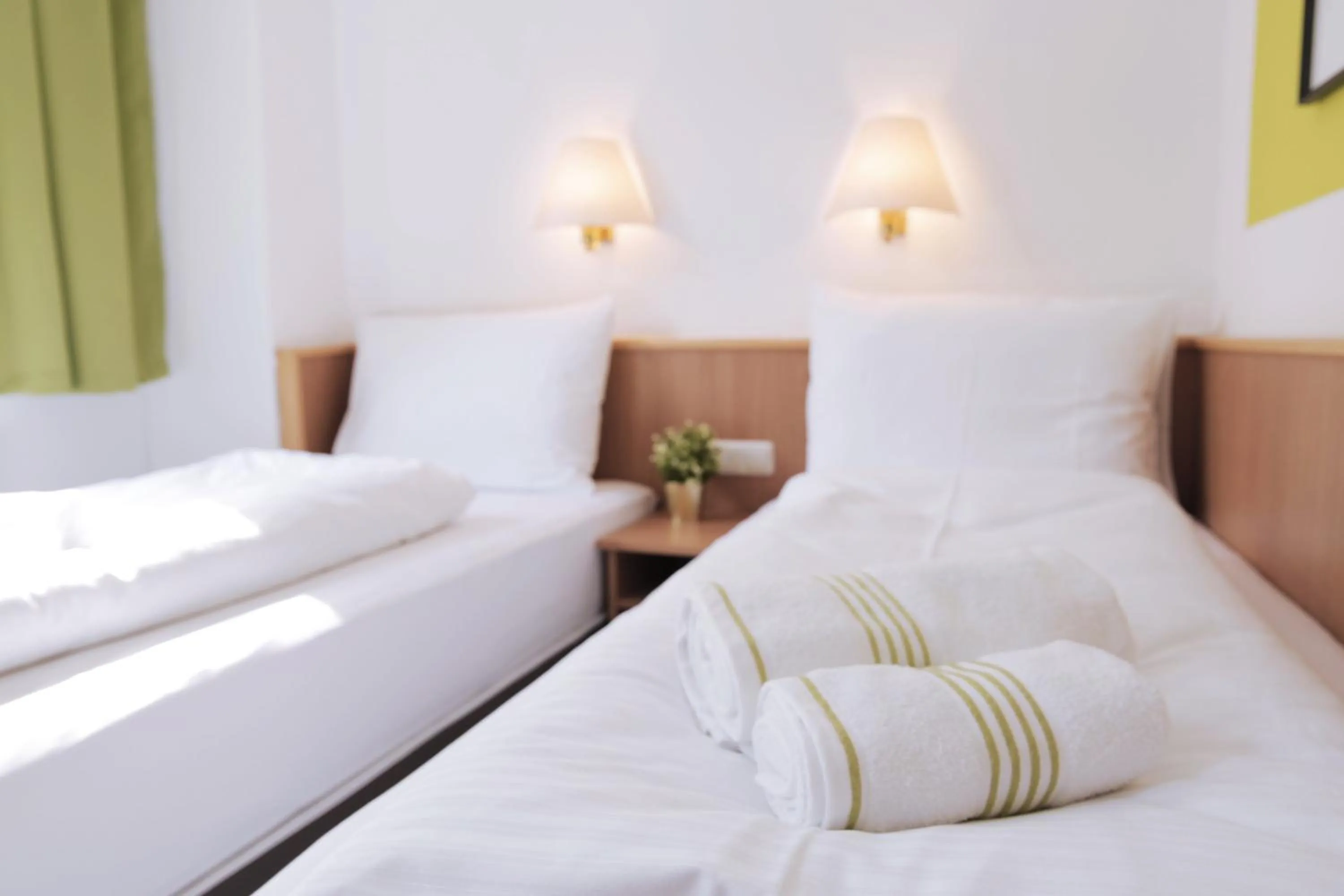 Bed in bp24 Hotel Aachen