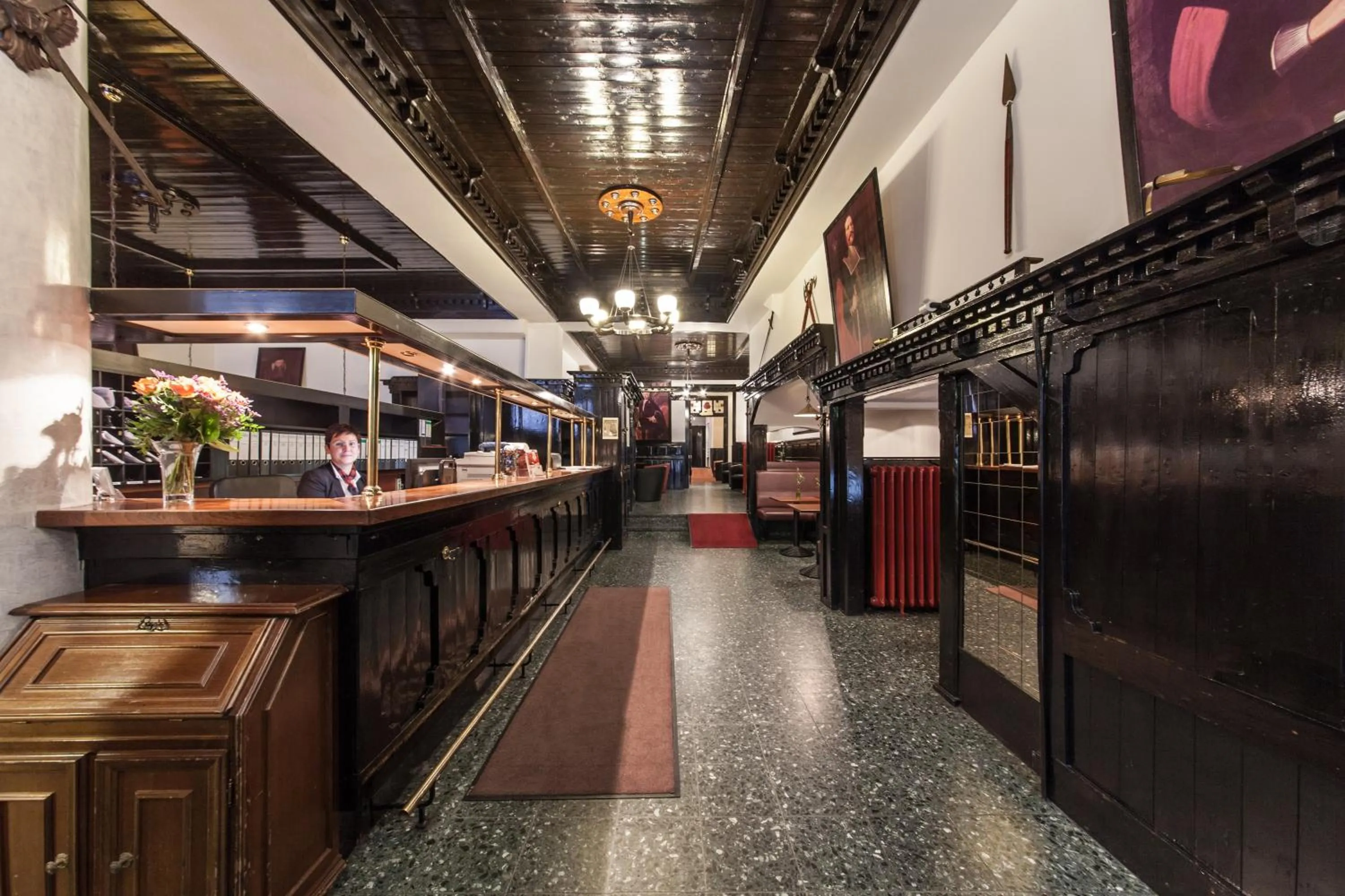 Lobby or reception in Hotel Ahl Meerkatzen