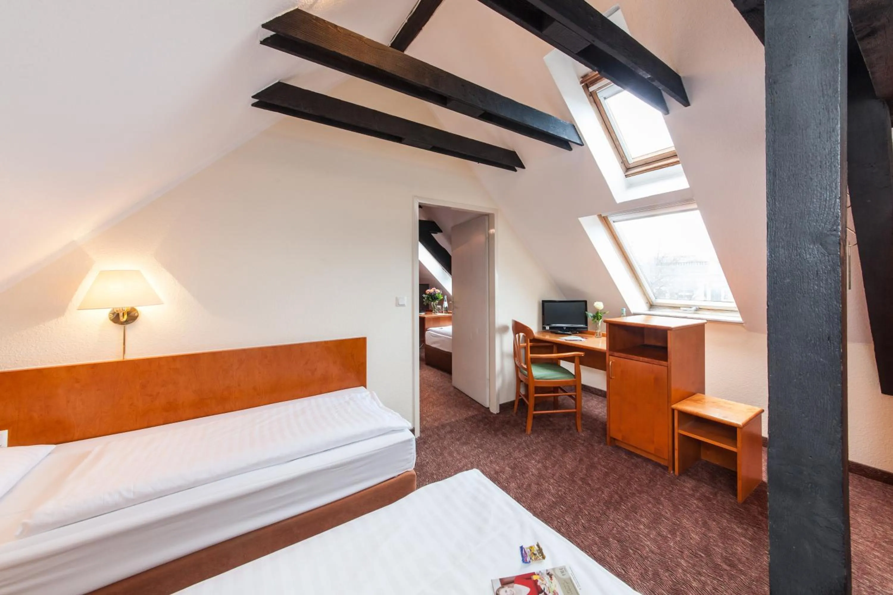 Bed in Hotel Ahl Meerkatzen