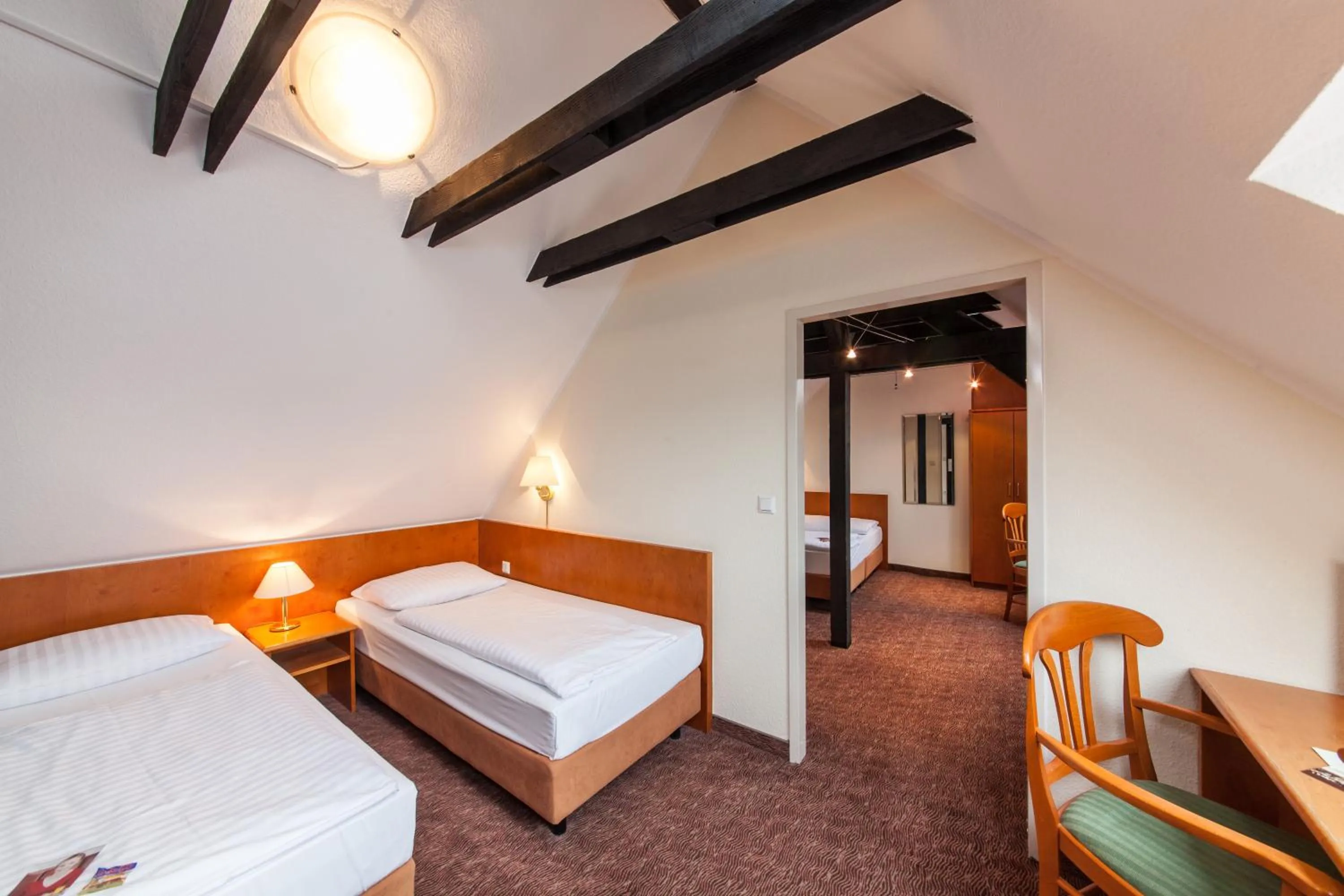 Bed in Hotel Ahl Meerkatzen