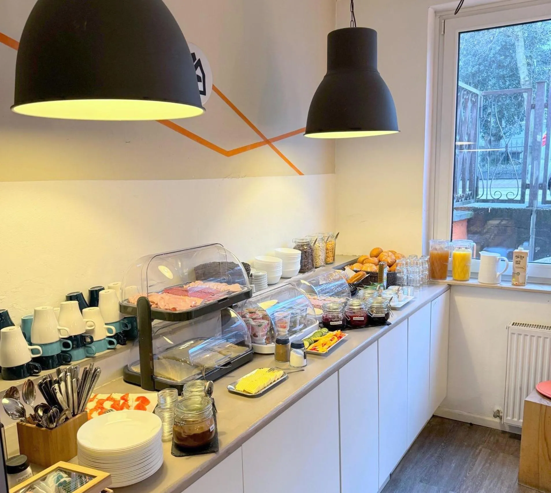 Breakfast in Townside Hostel Bremen