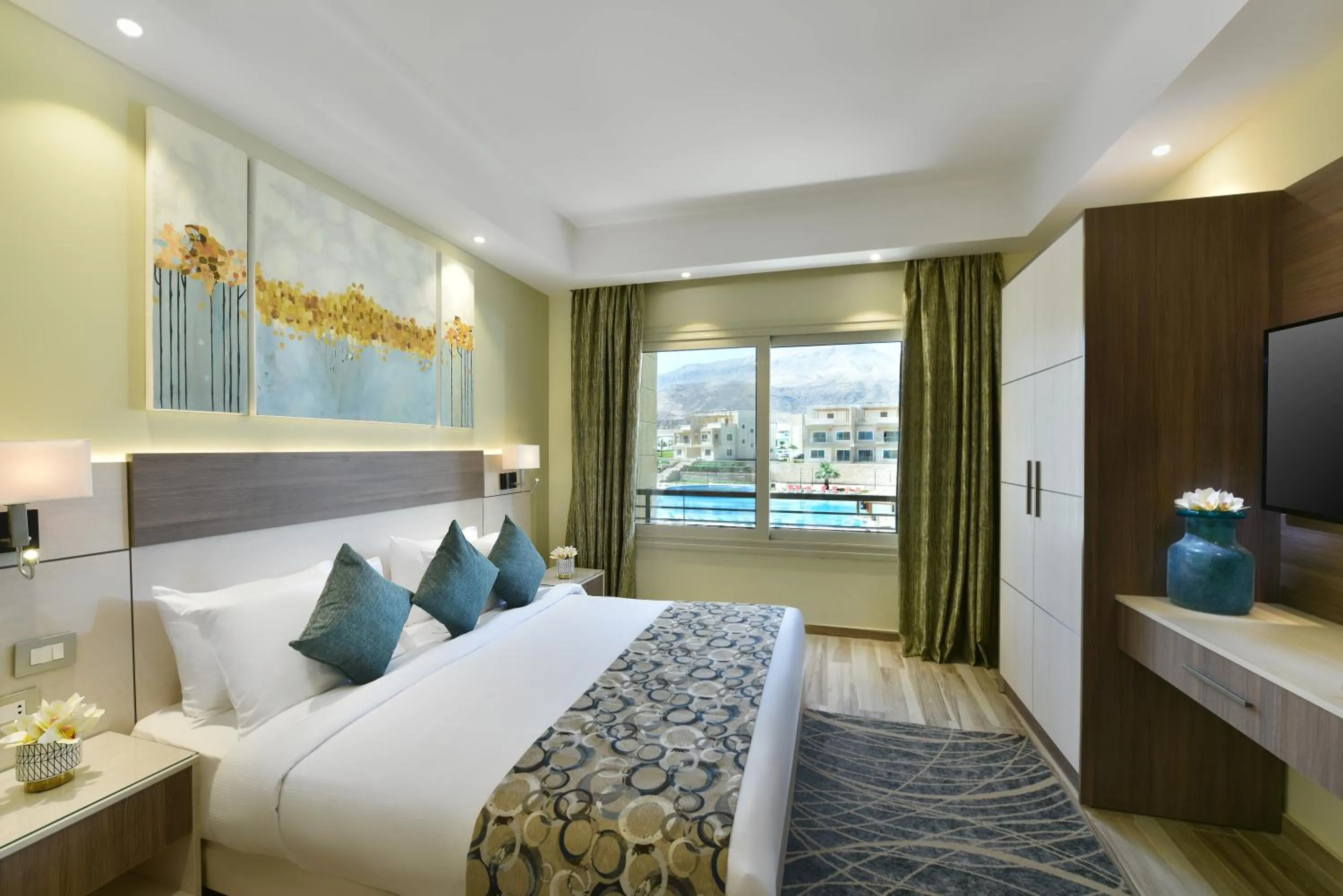 Bed in Tolip Resort El Galala Majestic