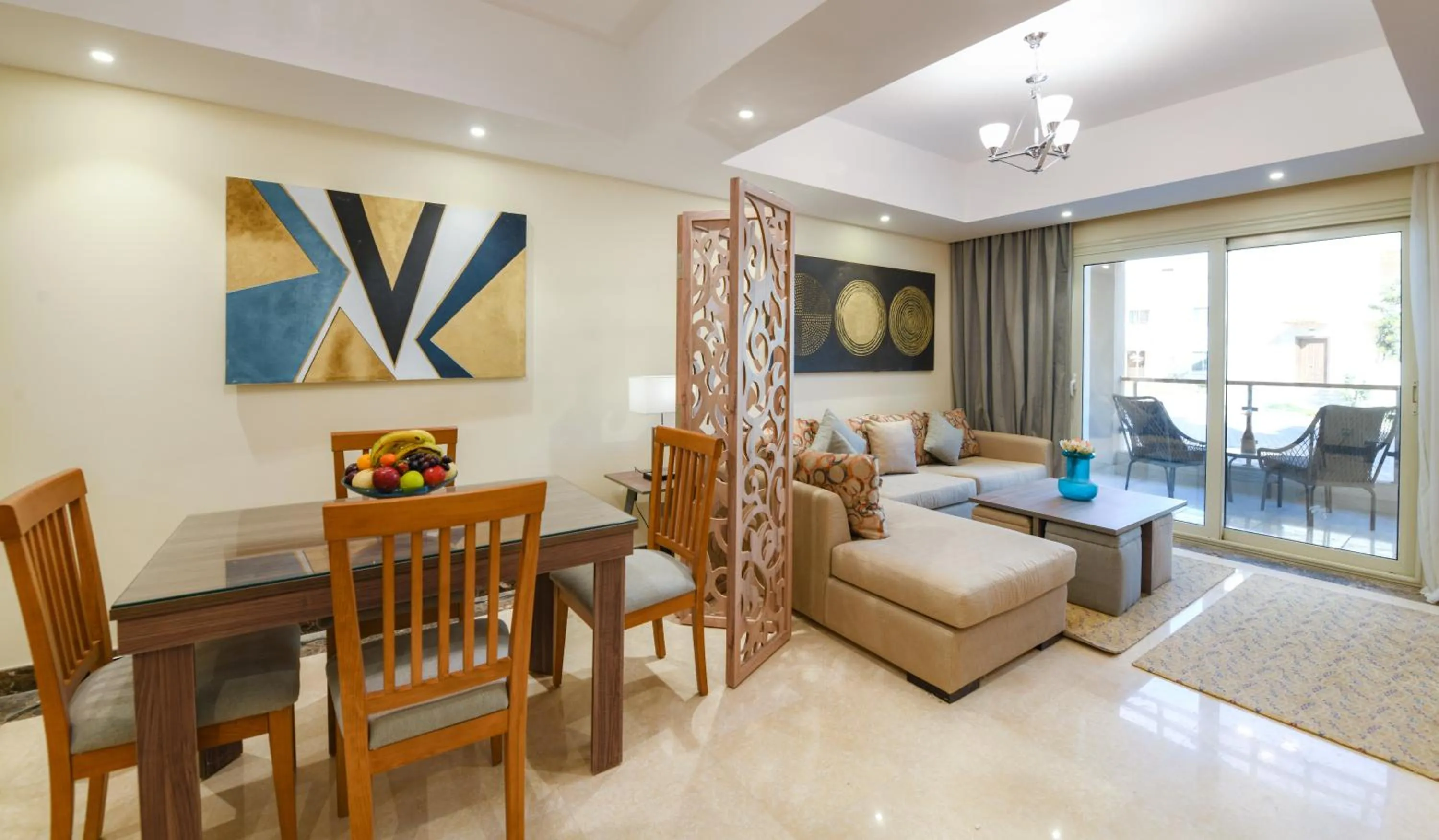 Living room in Tolip Resort El Galala Majestic