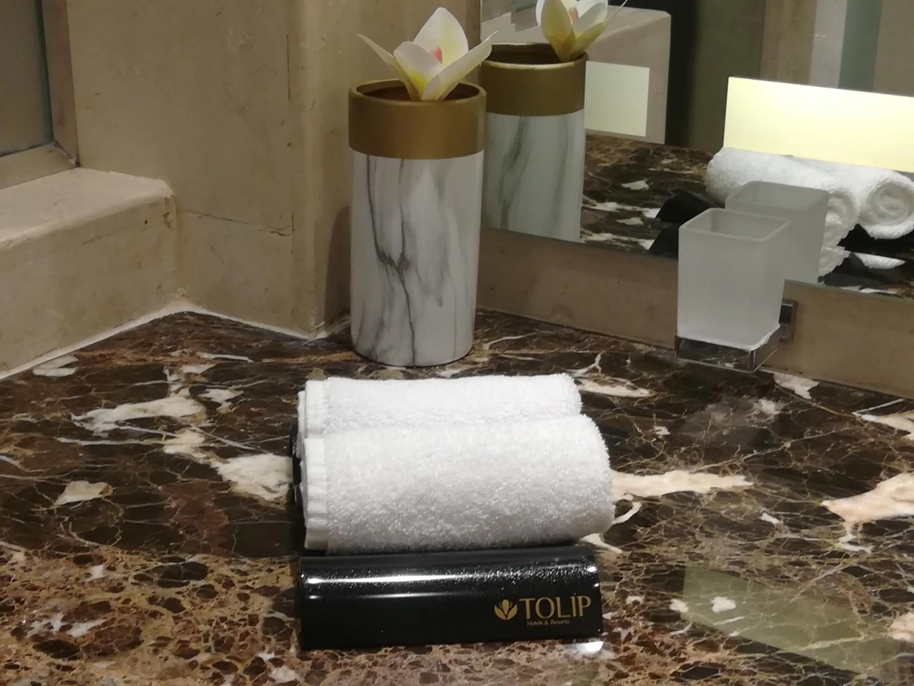 Bathroom in Tolip Resort El Galala Majestic