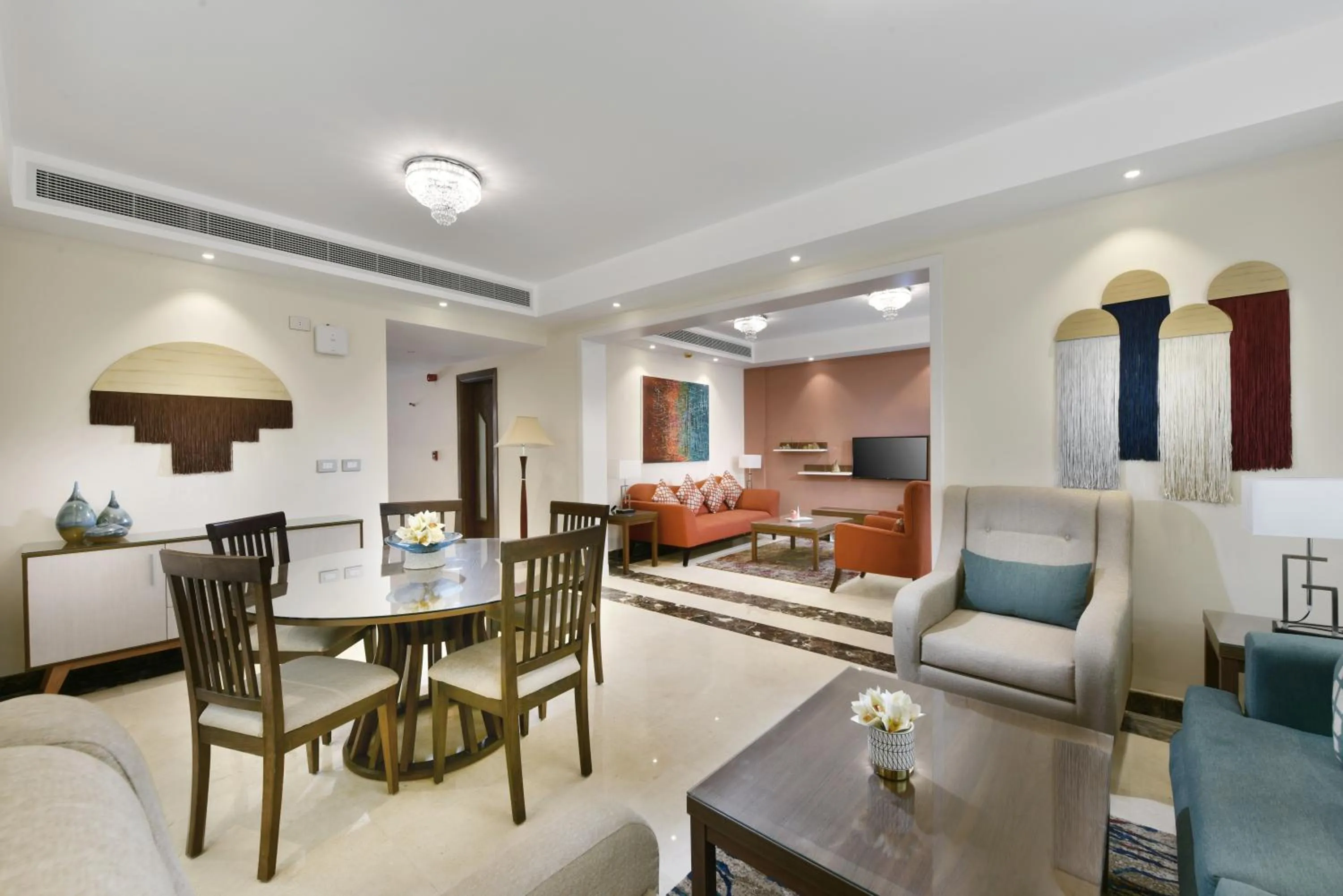 Dining area in Tolip Resort El Galala Majestic