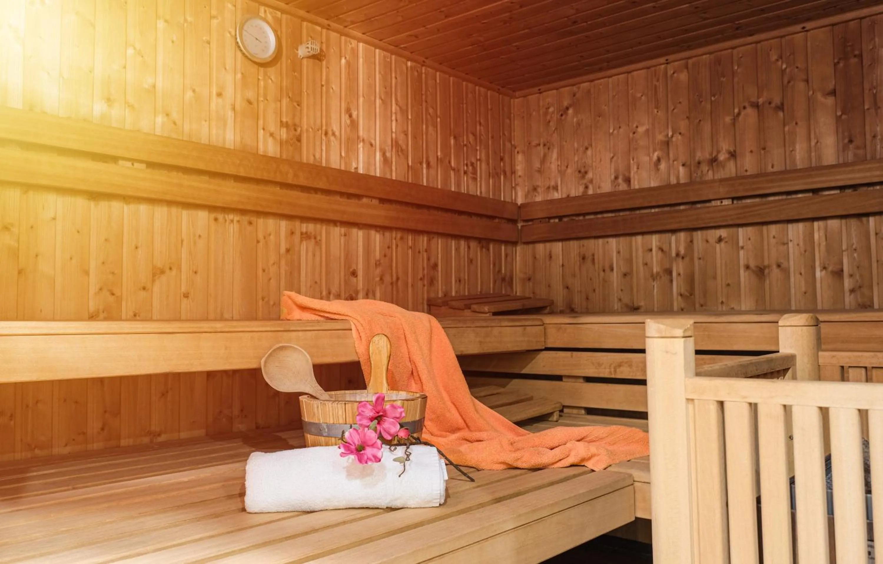 Sauna in Suite Hotel Leipzig
