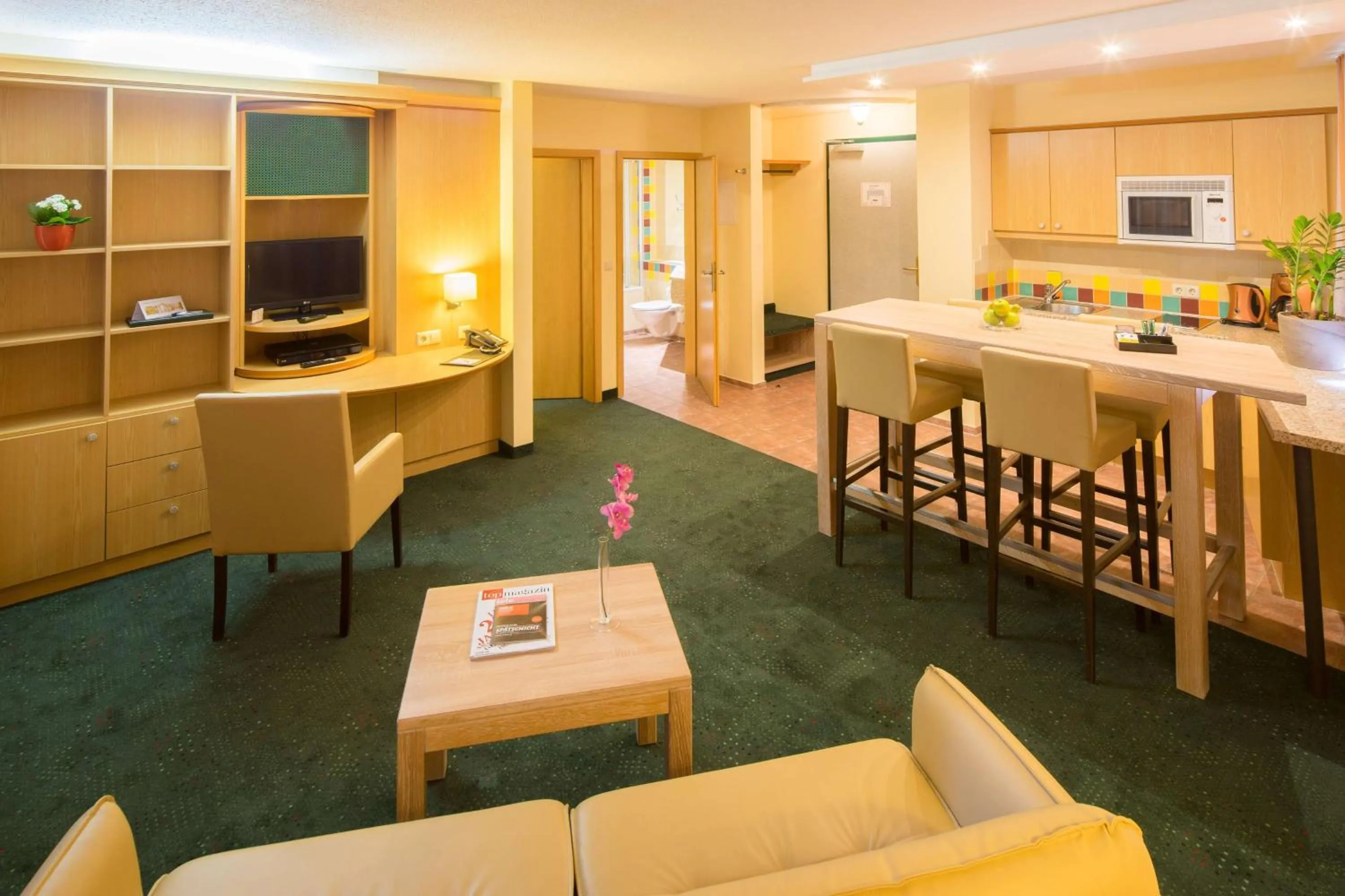 Bedroom in Suite Hotel Leipzig