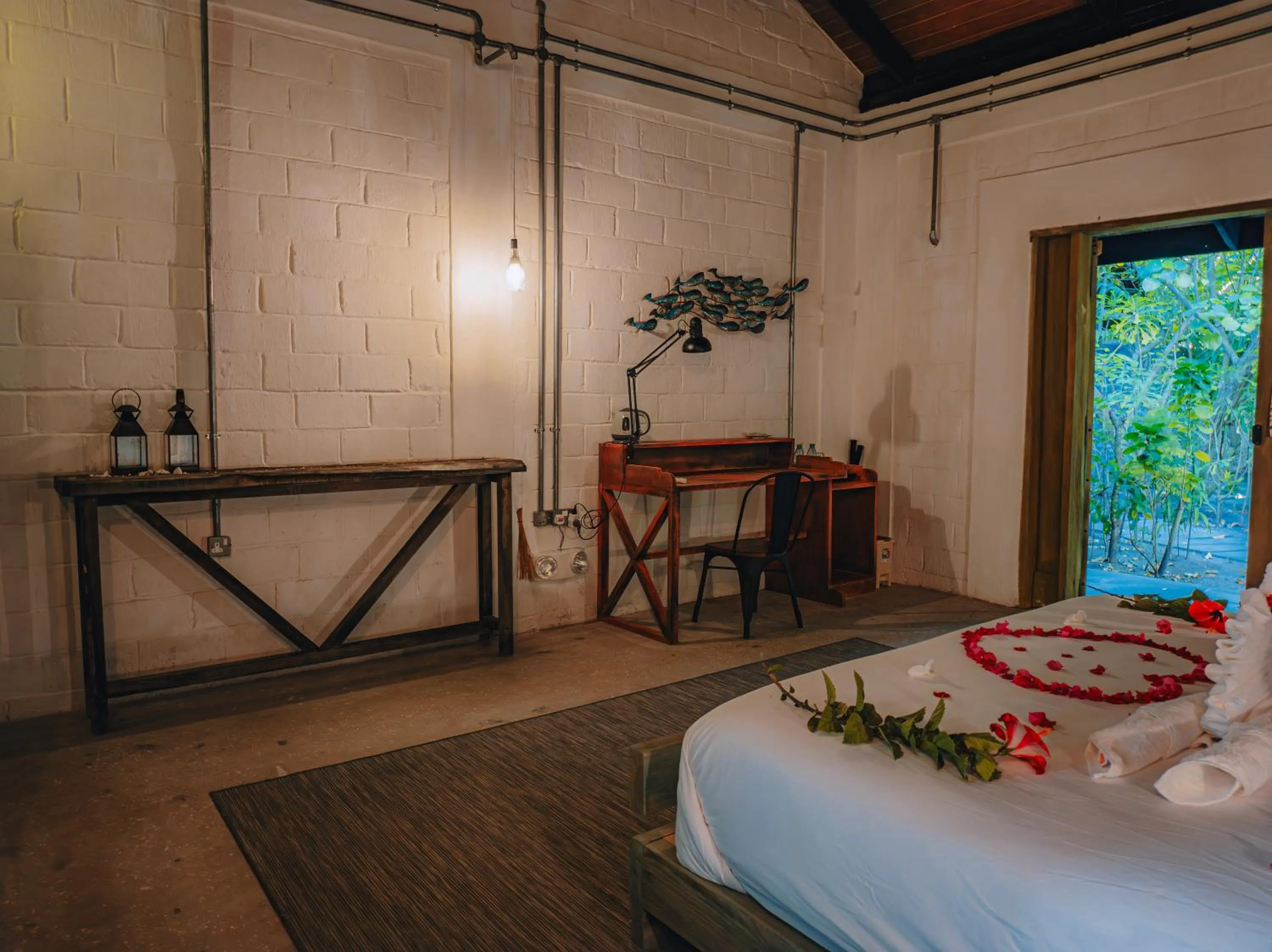 Bedroom, Bed in Mi Lugar Maldives