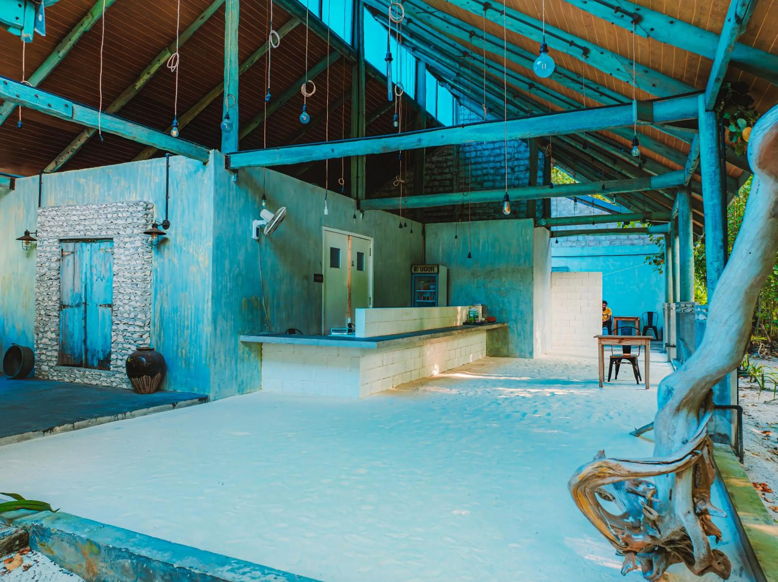 Lobby or reception in Mi Lugar Maldives