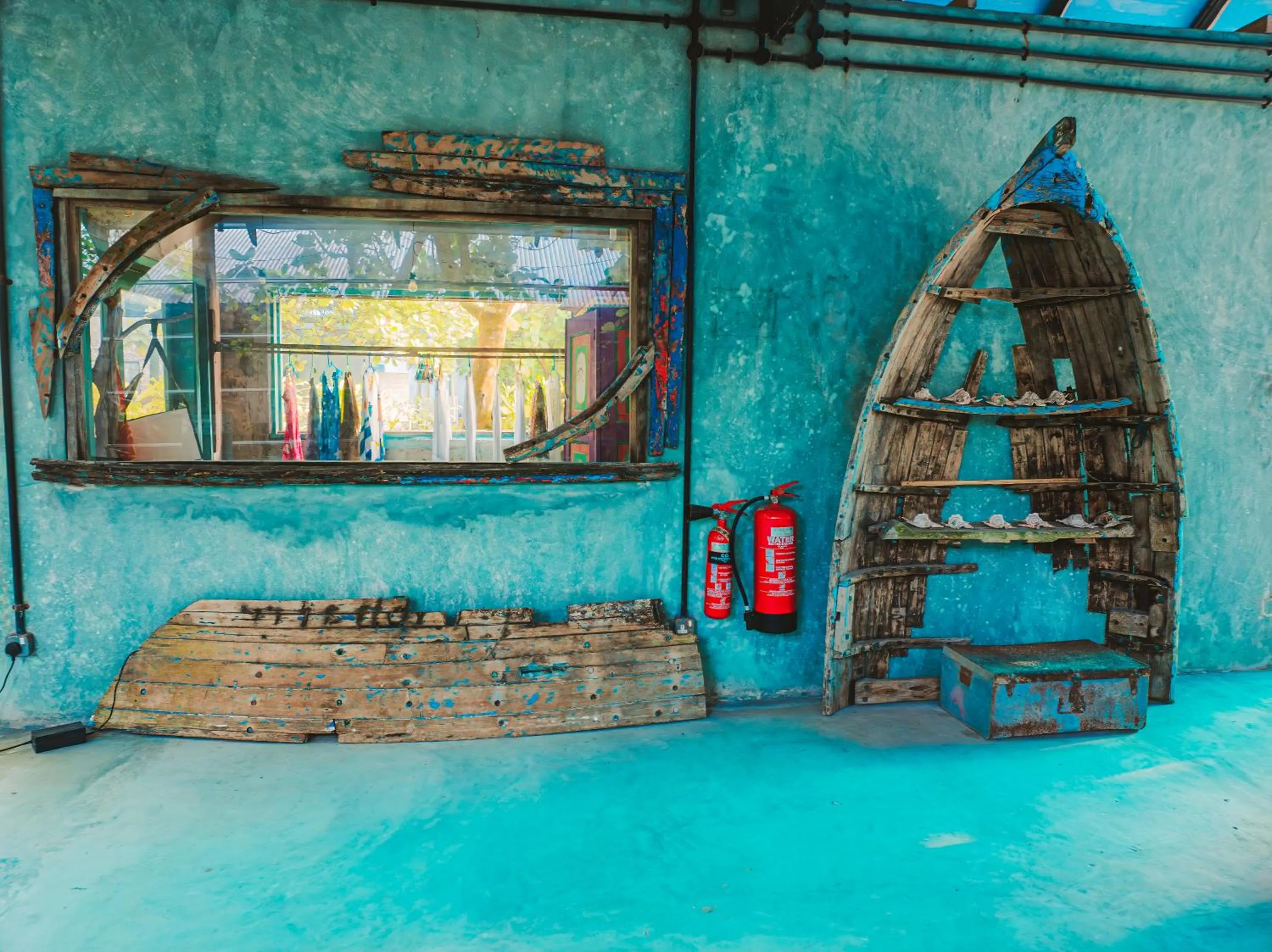 Lobby or reception in Mi Lugar Maldives