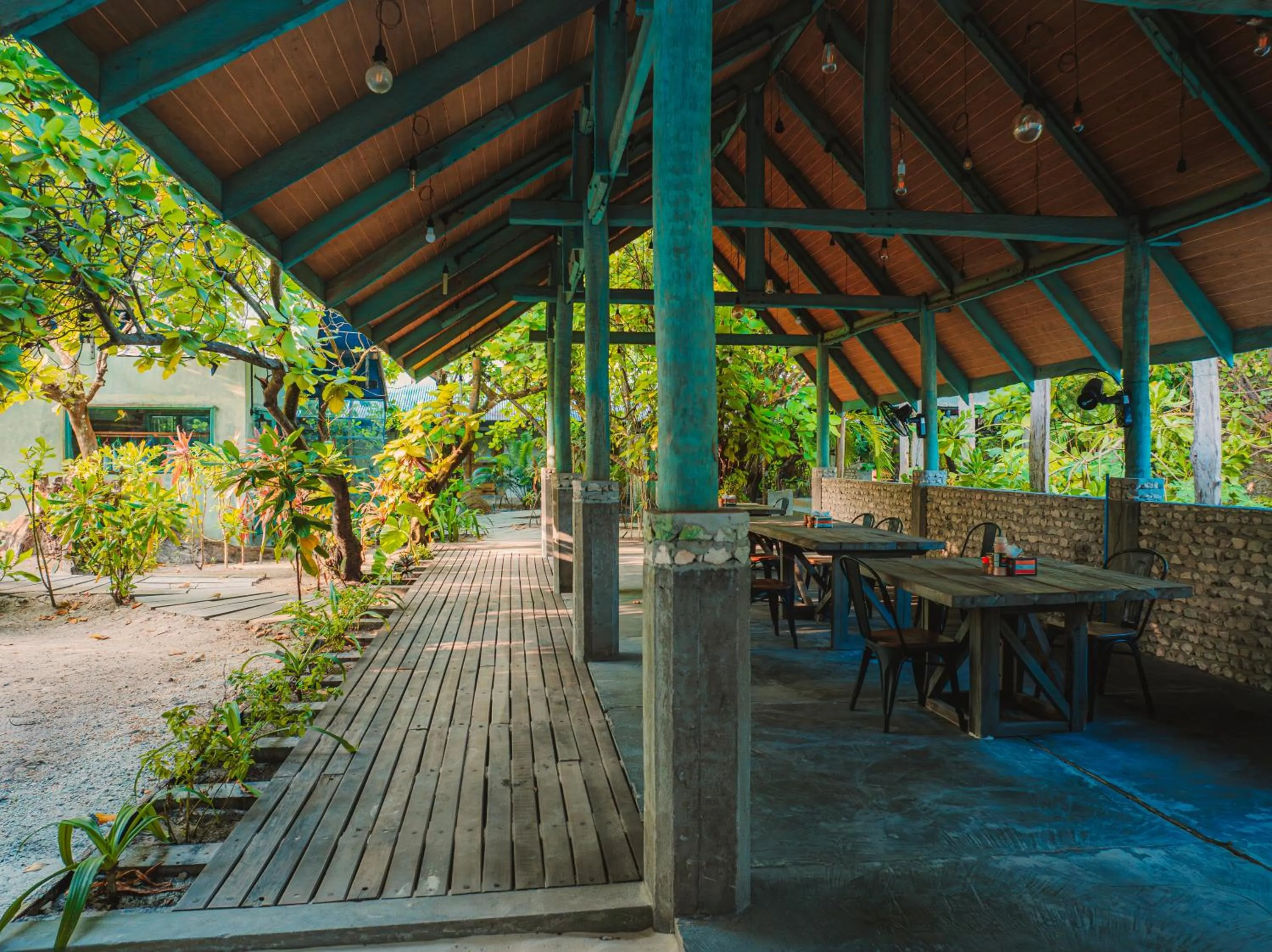 Patio in Mi Lugar Maldives