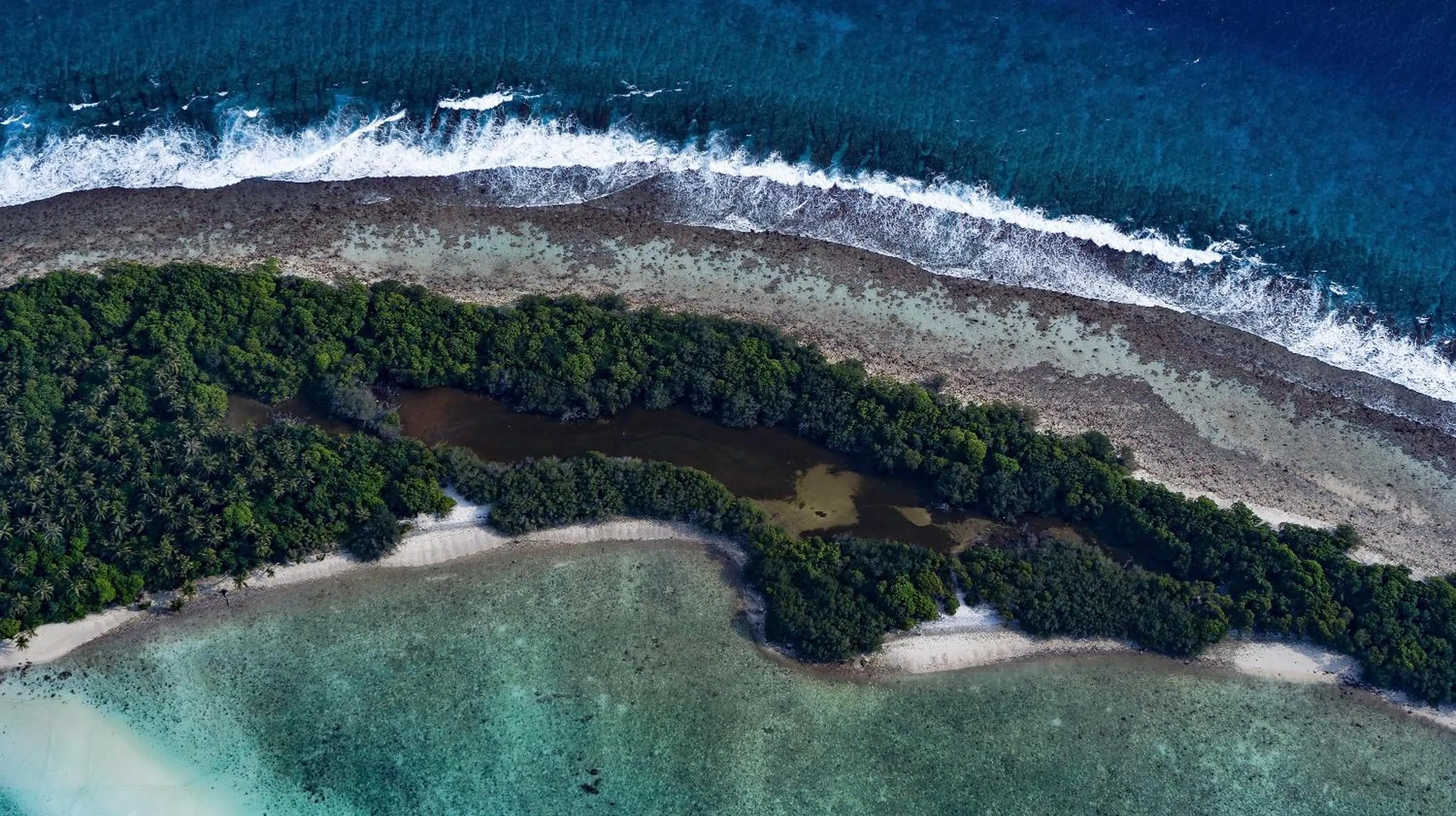Natural landscape in Mi Lugar Maldives