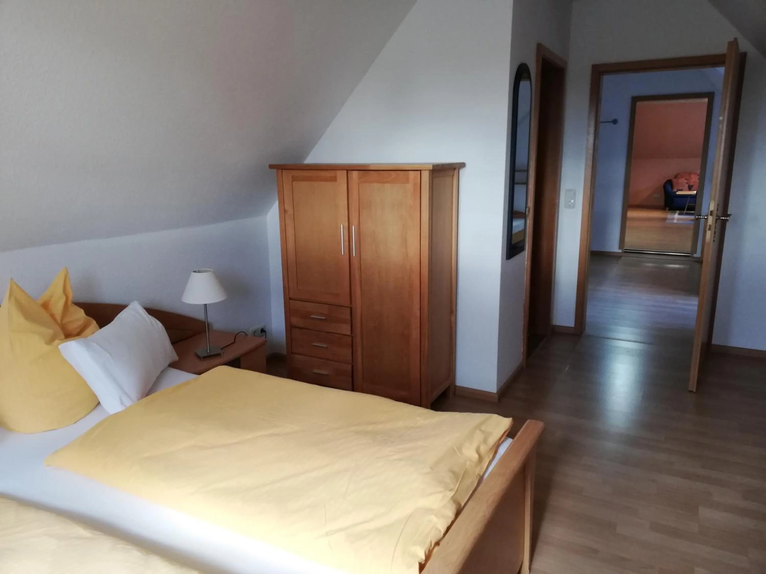 Bed in Hotel Steinhagen