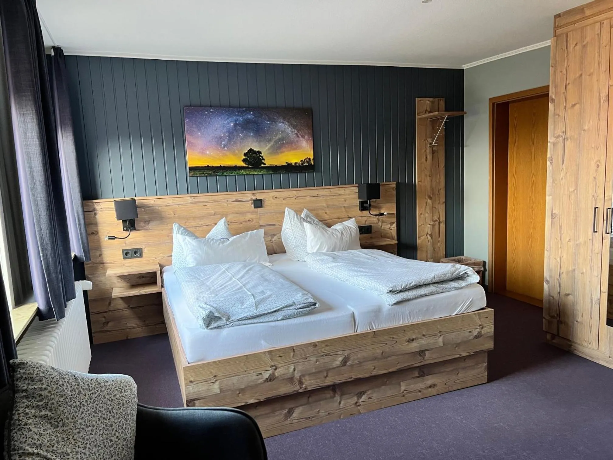 Bed in Hotel Steinhagen