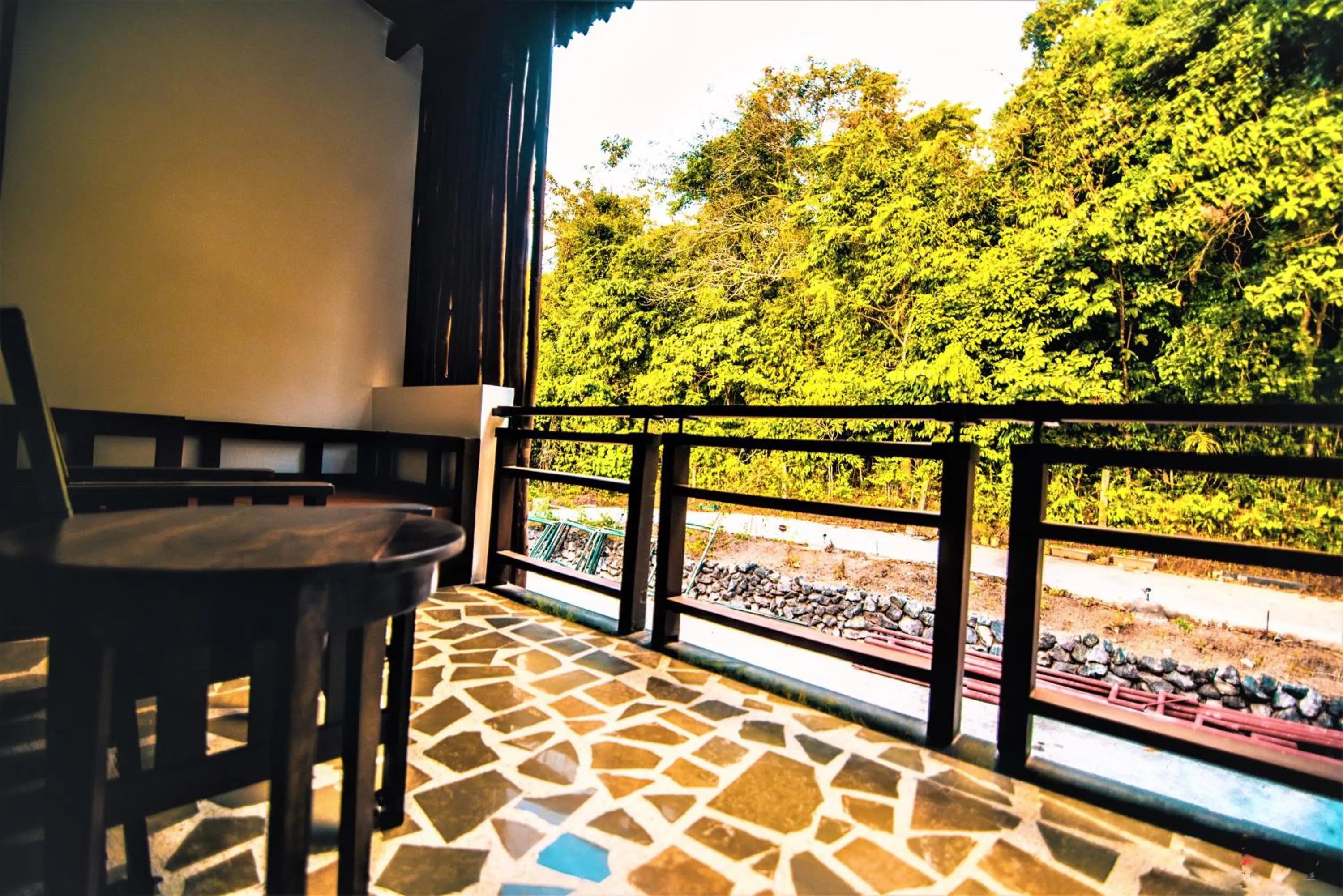 Balcony/Terrace in Symphony Samudra Beachside Jungle Resort And Spa