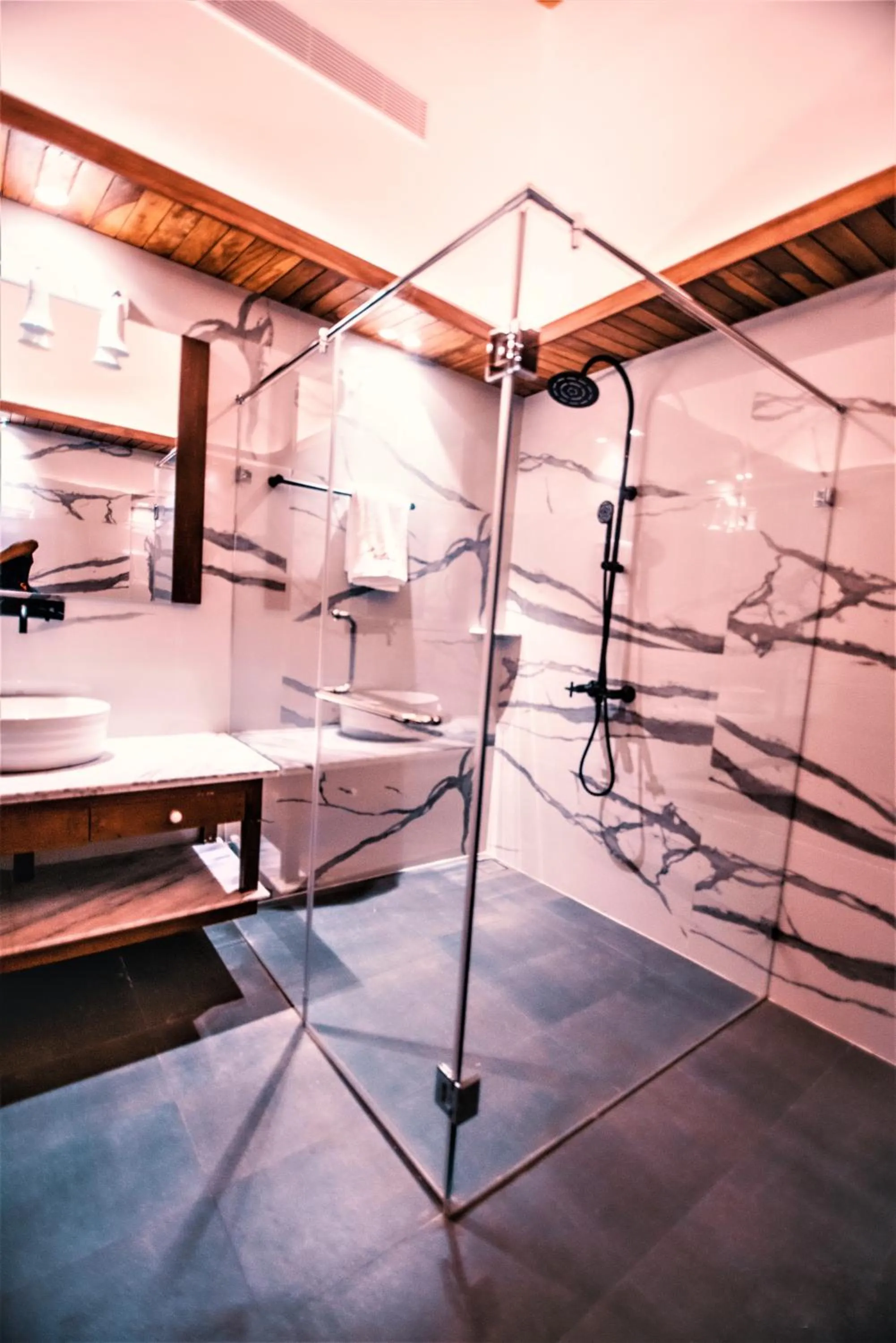 Bathroom in Symphony Samudra Beachside Jungle Resort And Spa