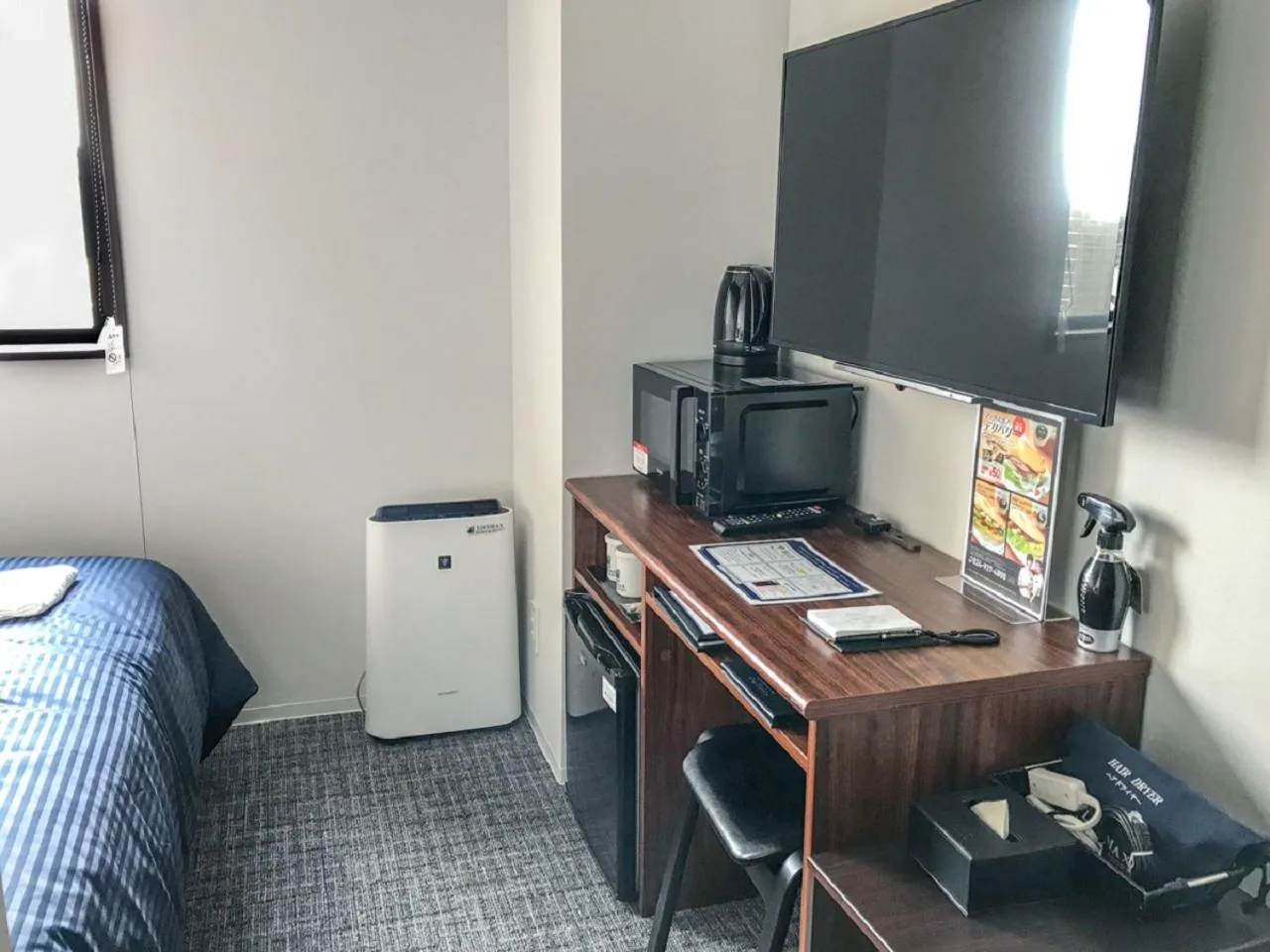 Bed in Hotel Livemax Fukushima Koriyama