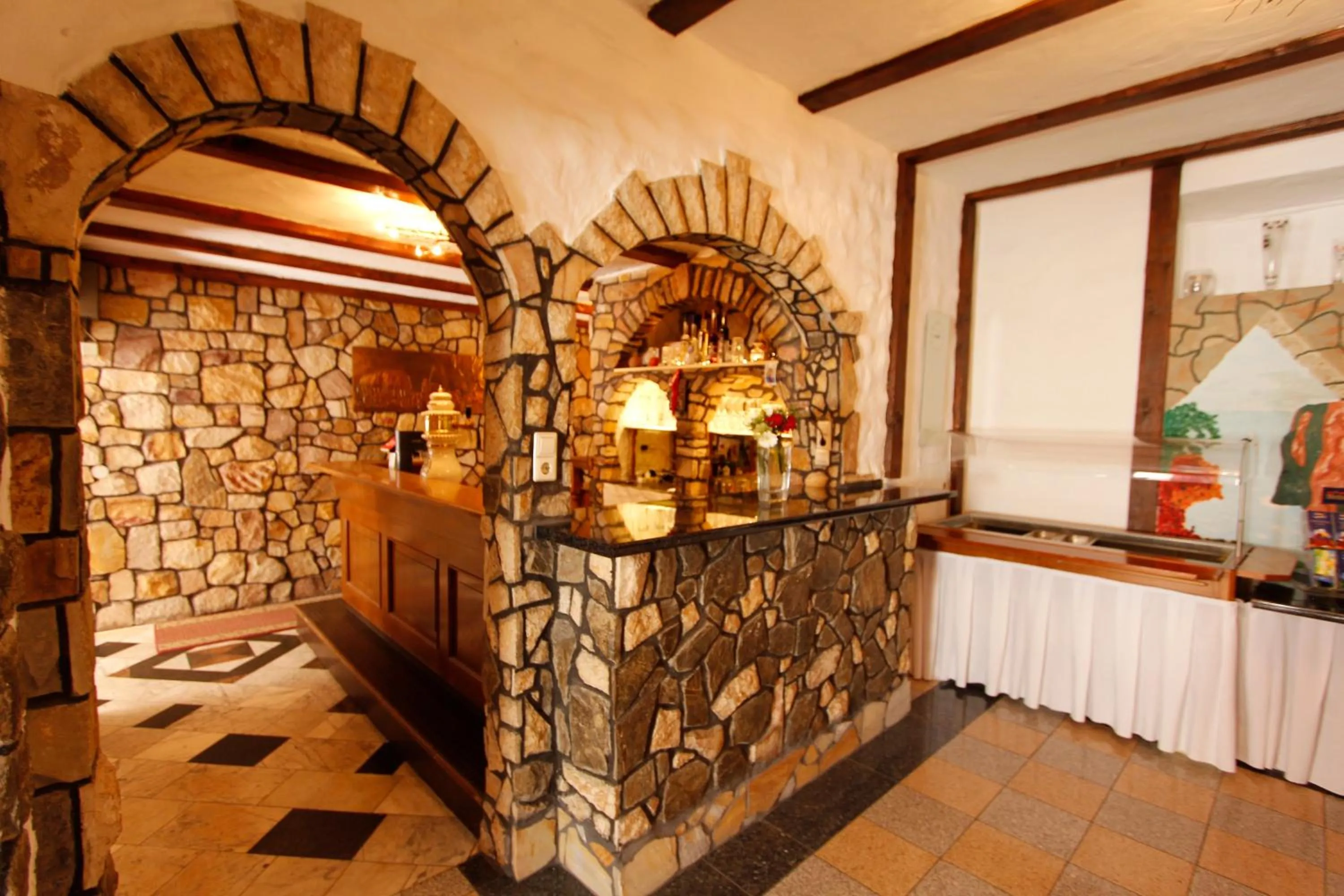 Lounge or bar in Hotel Adria Stuben