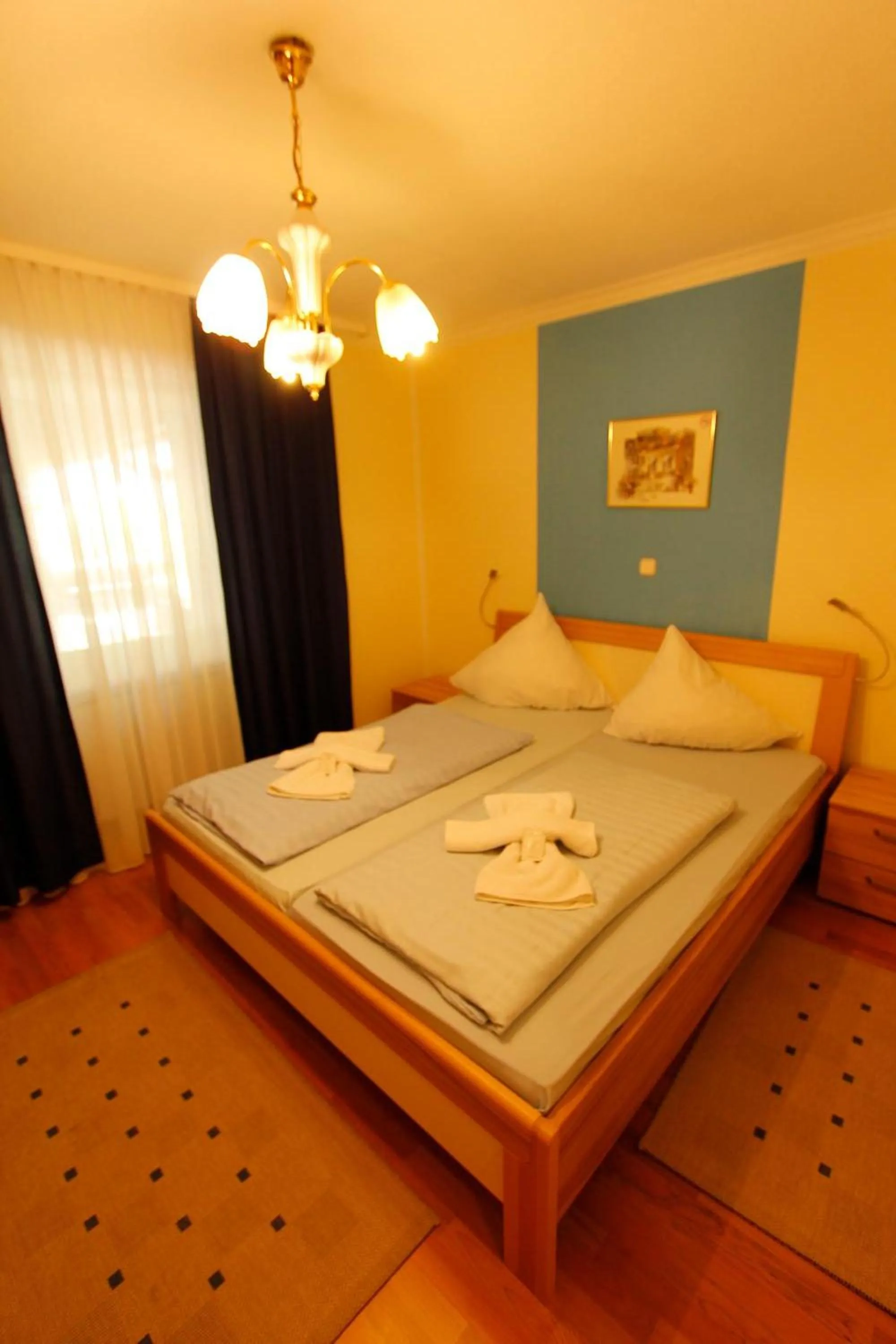 Bed in Hotel Adria Stuben